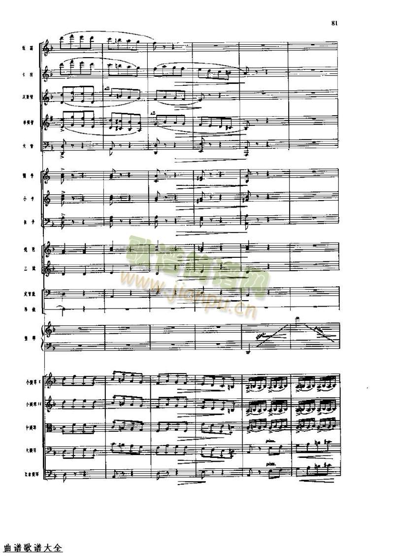 长征组歌80-87(总谱)8