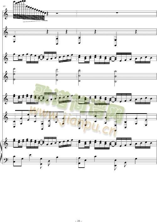 卡农总谱16-20(总谱)1