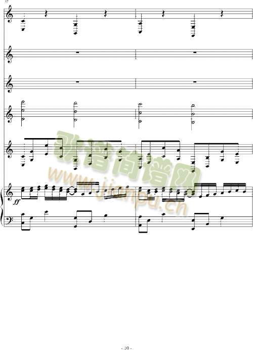 卡农总谱8-15(总谱)3