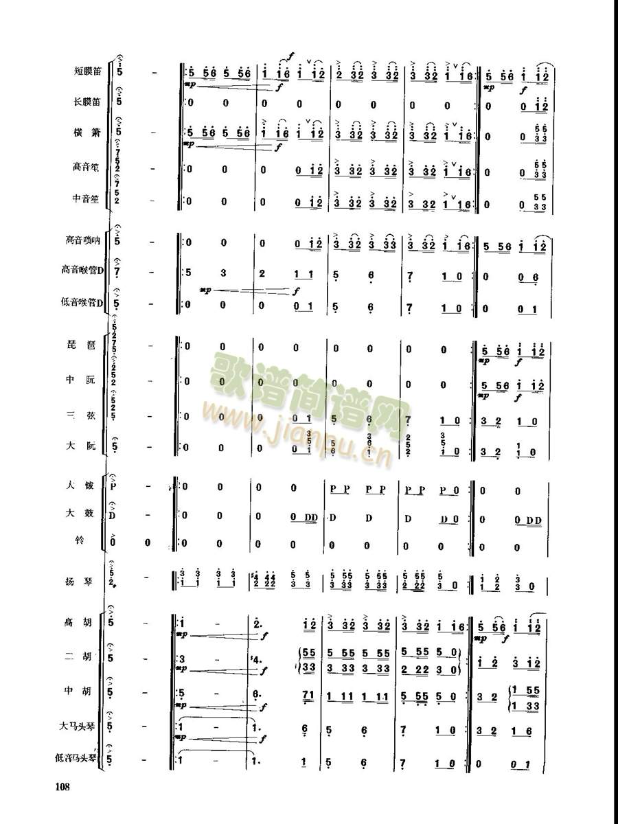 春节序曲106-108(总谱)3