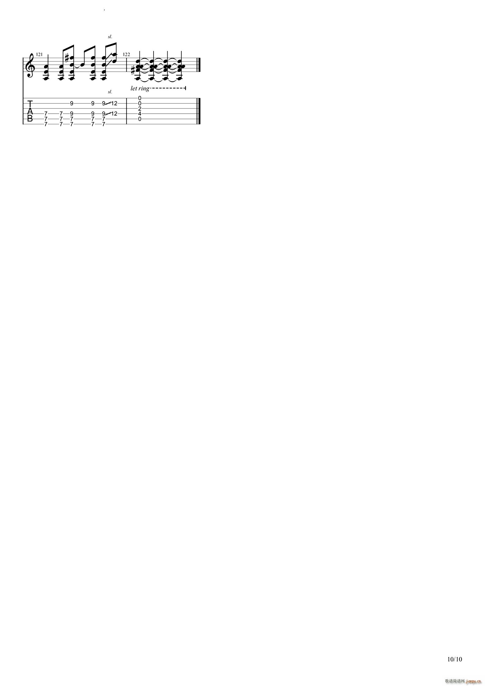 花火ROOM193版(吉他谱)11