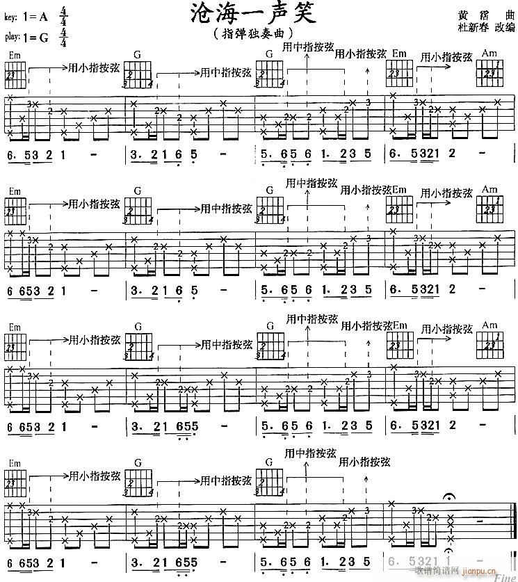 吉他(吉他谱)1