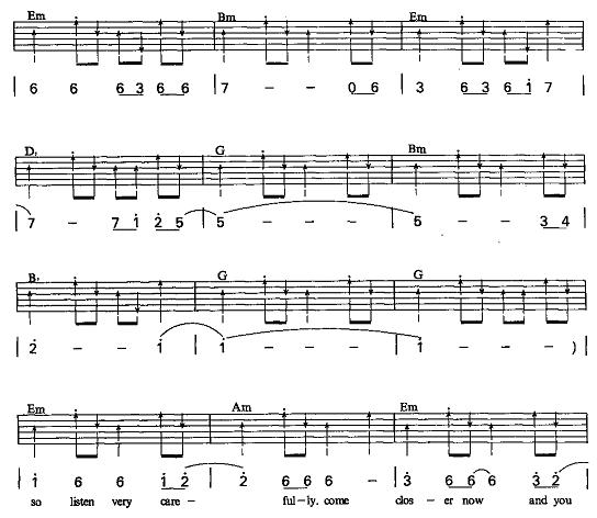 爱的心语(吉他谱)5