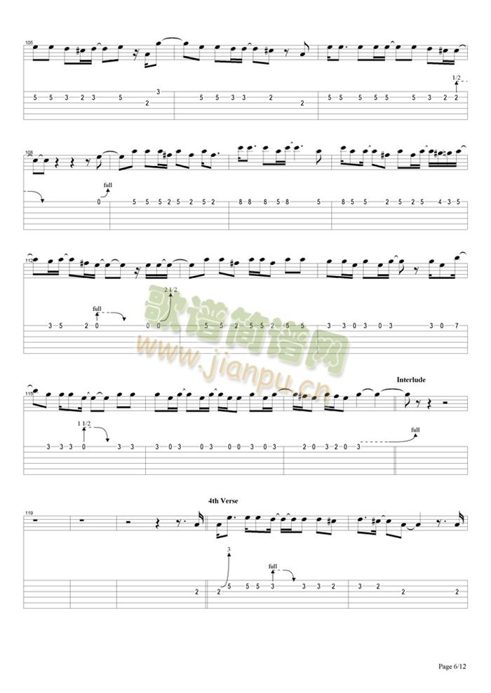 Locomotive(吉他谱)6