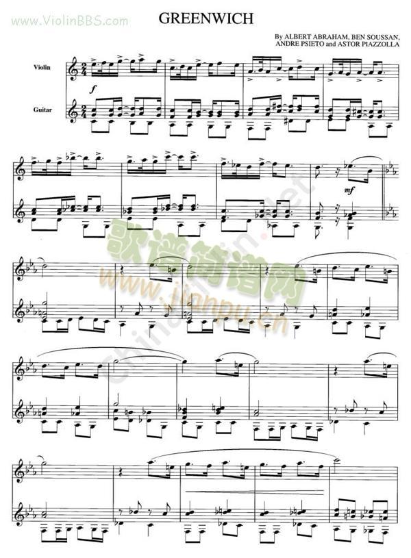 Astor(小提琴谱)1