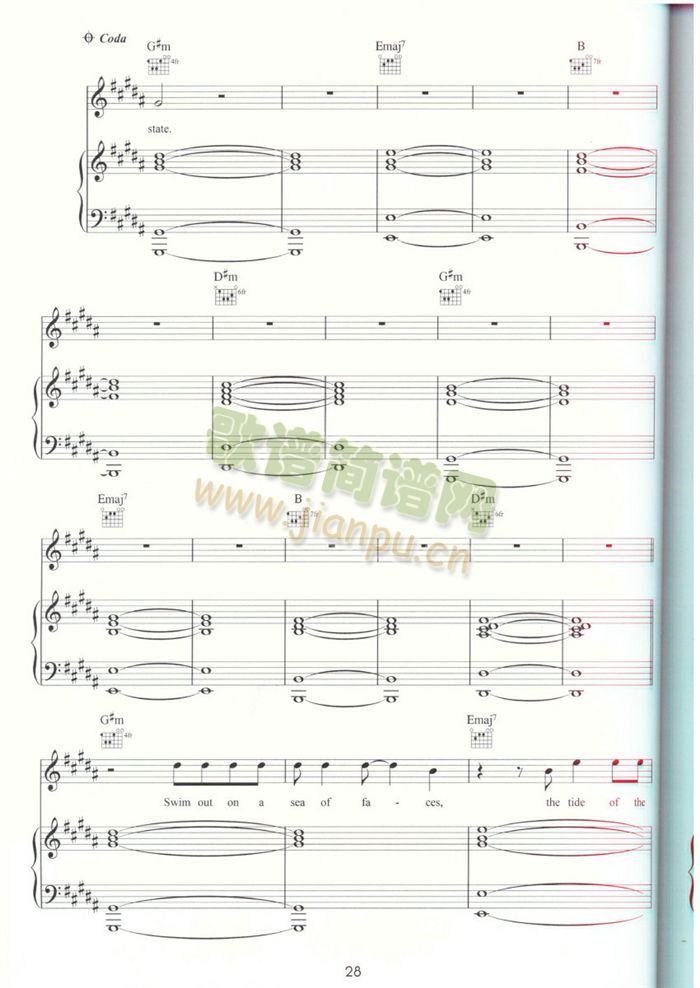 WHITESHADOWS(吉他谱)6