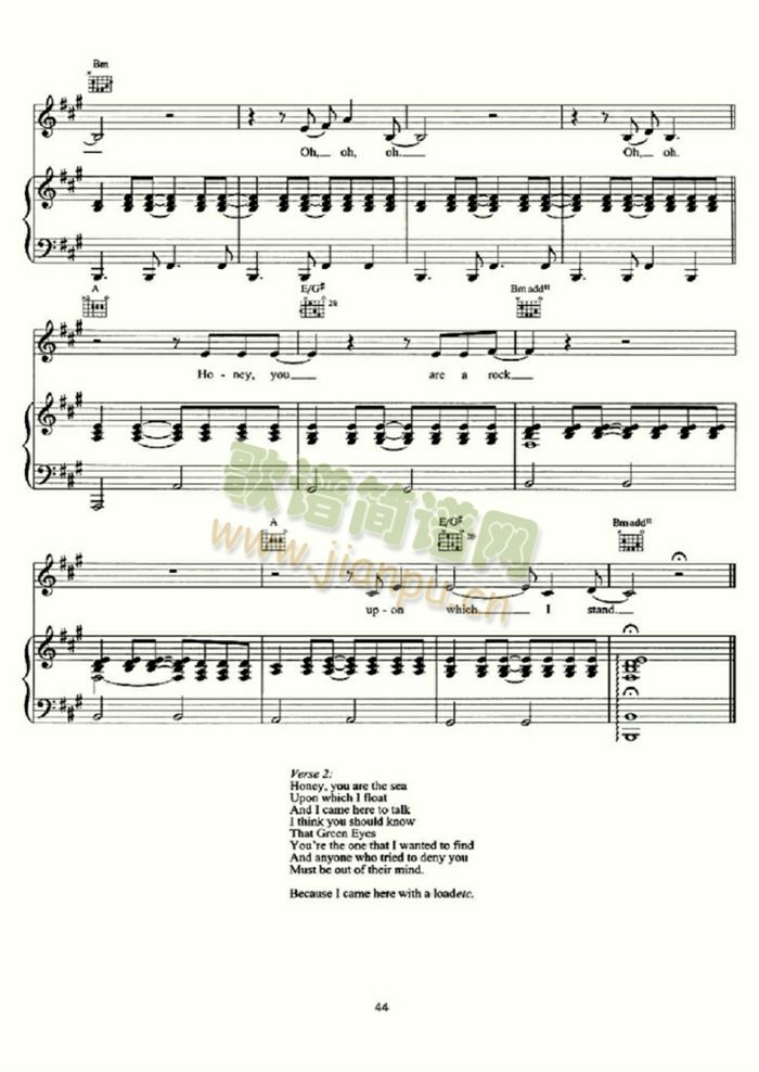 GREENEYES(吉他谱)6