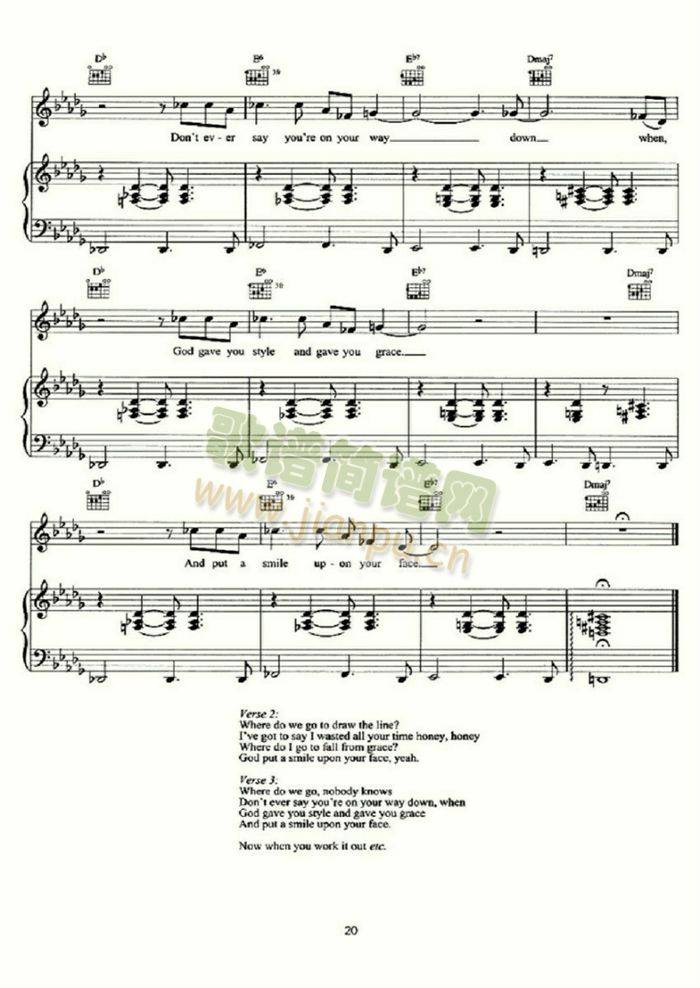 GODPUTSMILEUPONYOURFACE(吉他谱)7