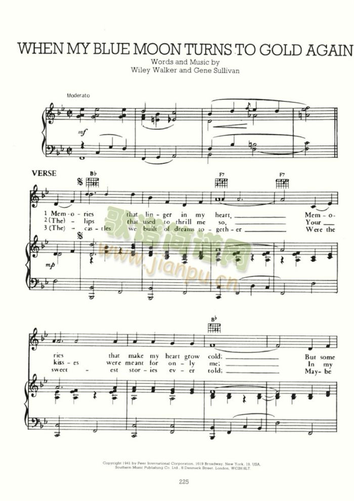 WHHENMYBLUEMOONTURNSTOGOLDAGAIN(吉他谱)1