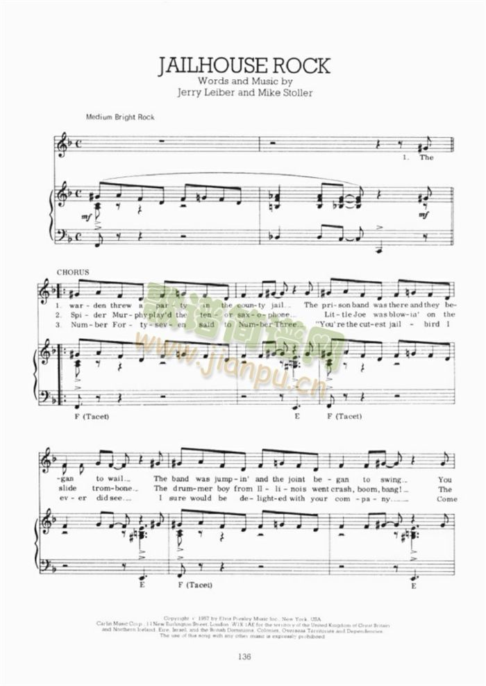 JAILHOUSEROCK(吉他谱)1