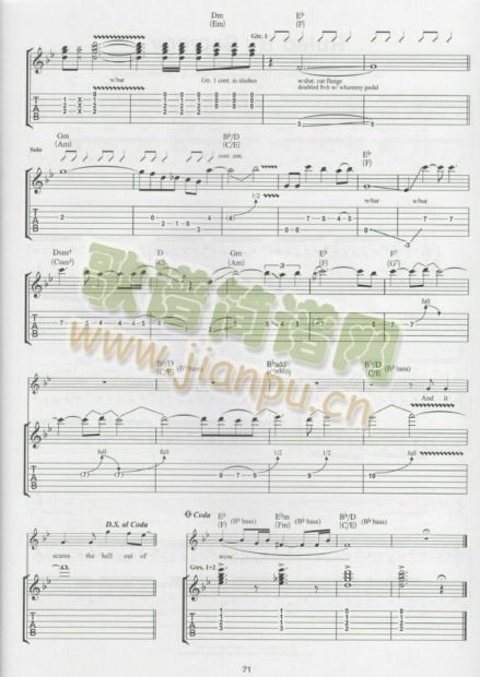 THOUGHTSOFADYINGATHEIST(吉他谱)6