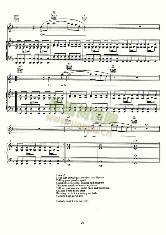 THESCIENTIST(吉他谱)5