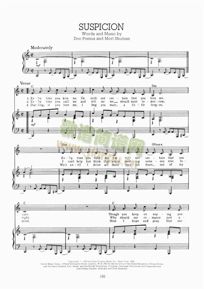 SUSPICION(吉他谱)1