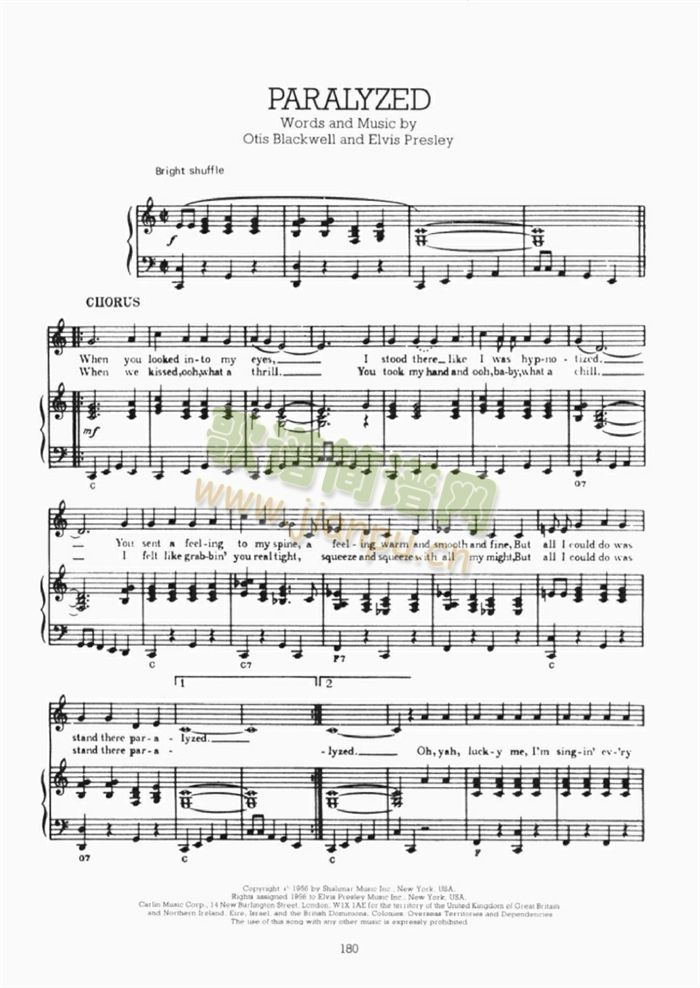 PARALYZED(吉他谱)1