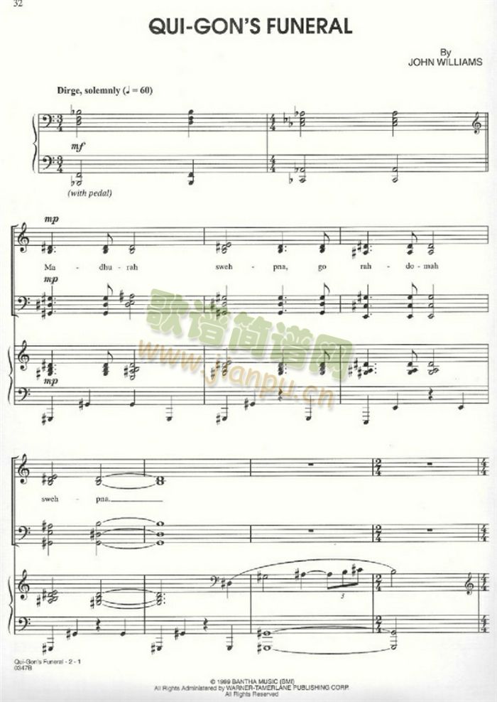 QUIGONSFUNERAL(吉他谱)1