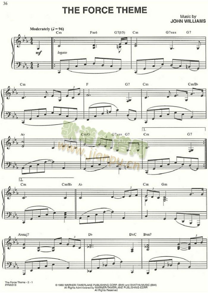 THEFORCETHEME(吉他谱)1