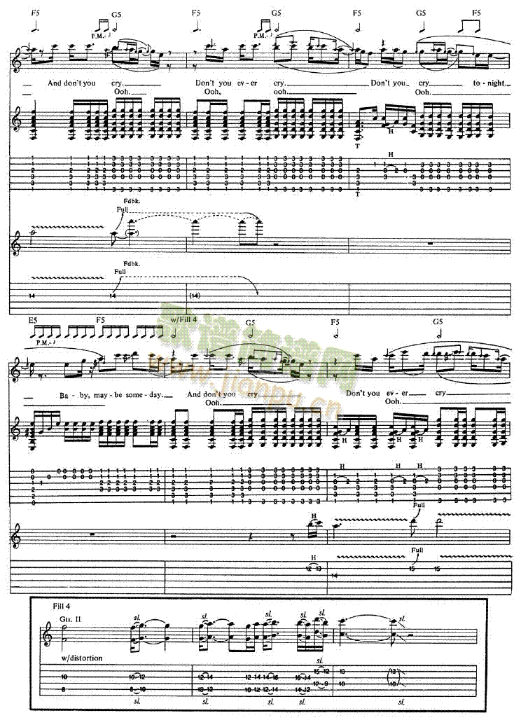 Don"tCry-gunandroses枪和玫瑰(吉他谱)10