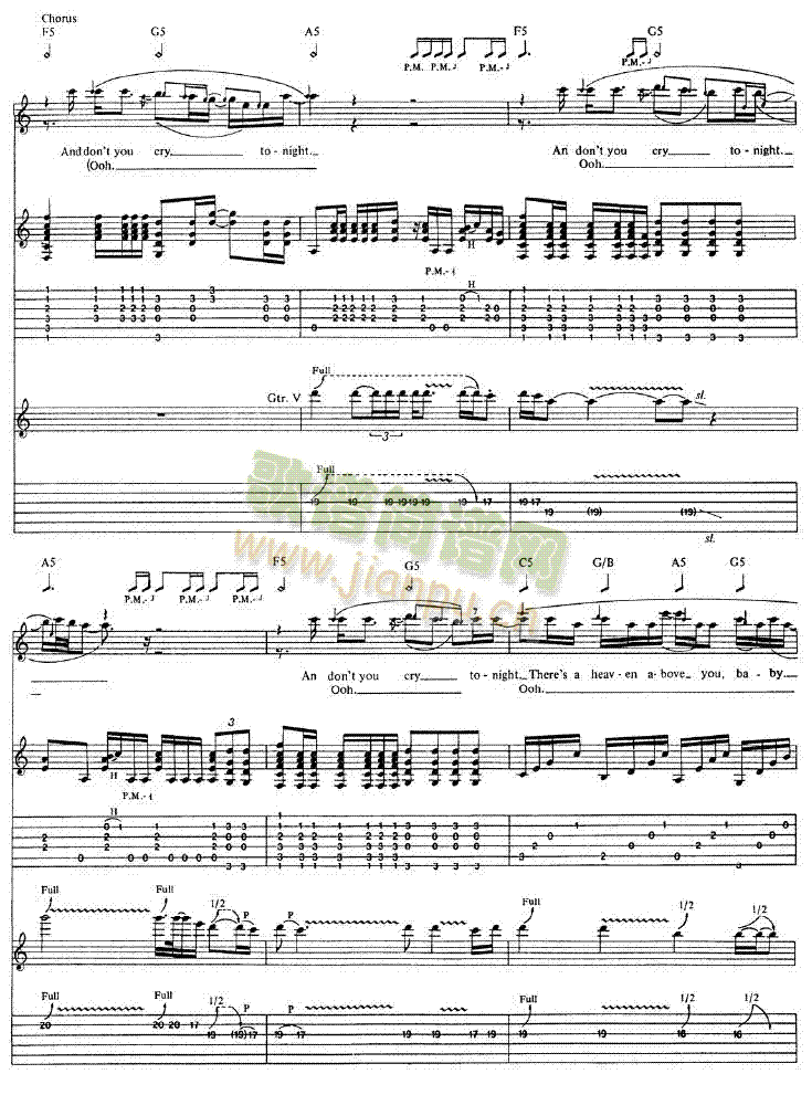 Don"tCry-gunandroses枪和玫瑰(吉他谱)9