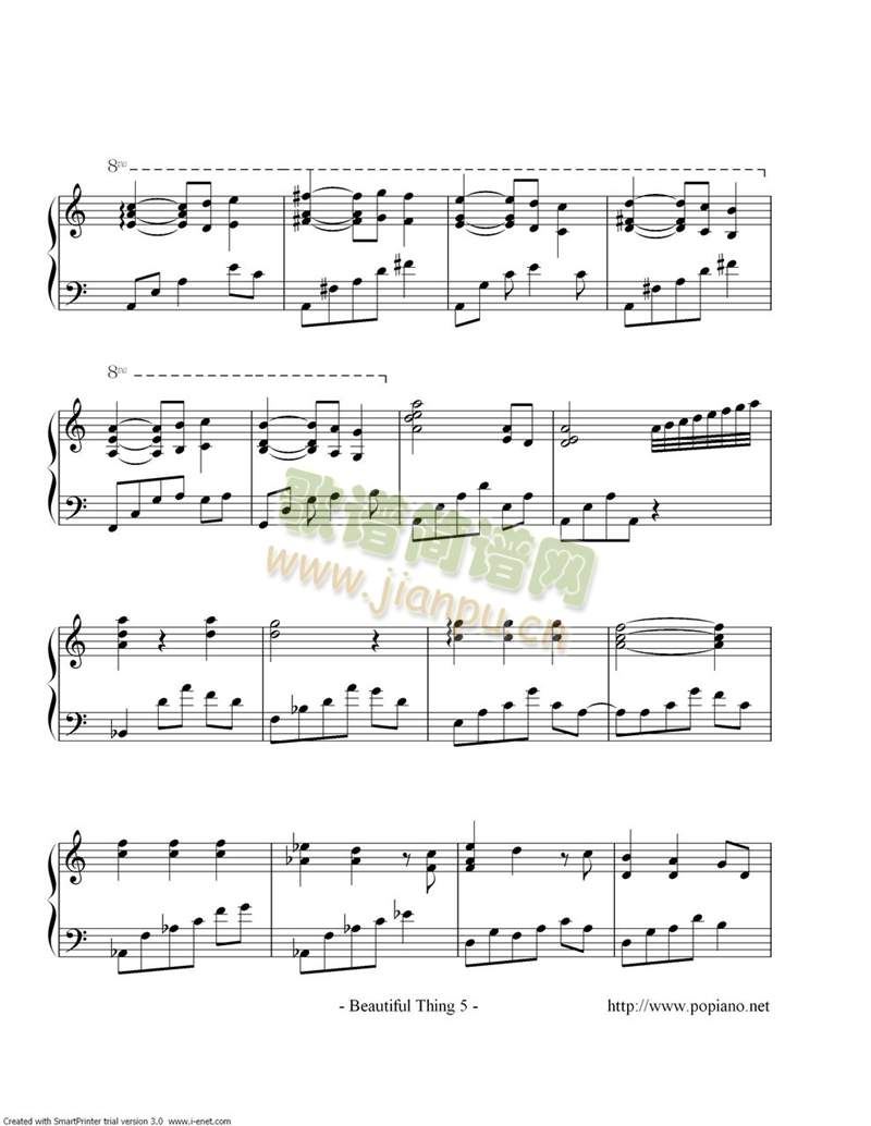 Beautifulthing(吉他谱)5
