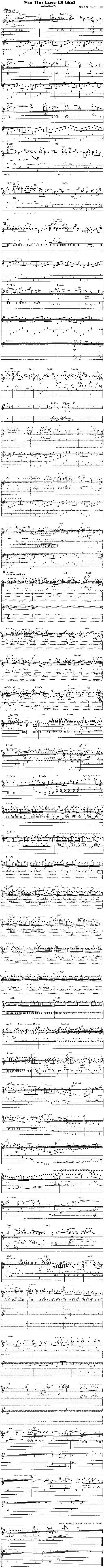 ForTheLoveOfGod(吉他谱)1