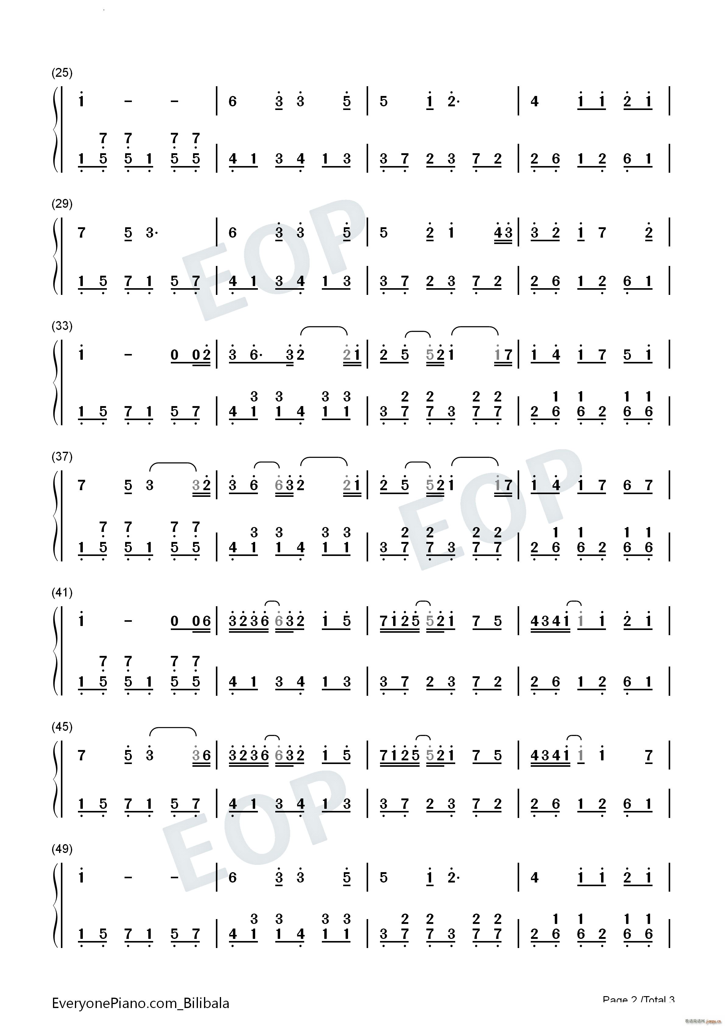 猫的舞步(钢琴谱)7