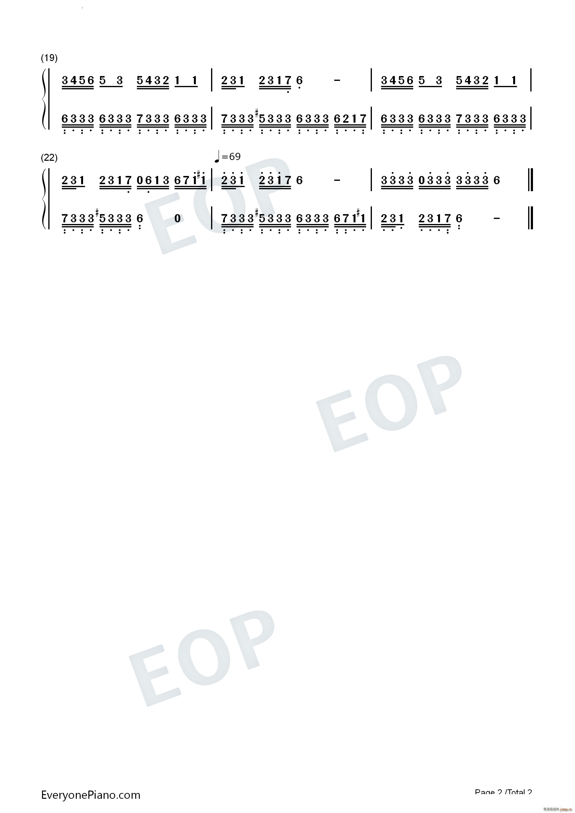 马车夫之歌 Song of the CArriage Driver(钢琴谱)6