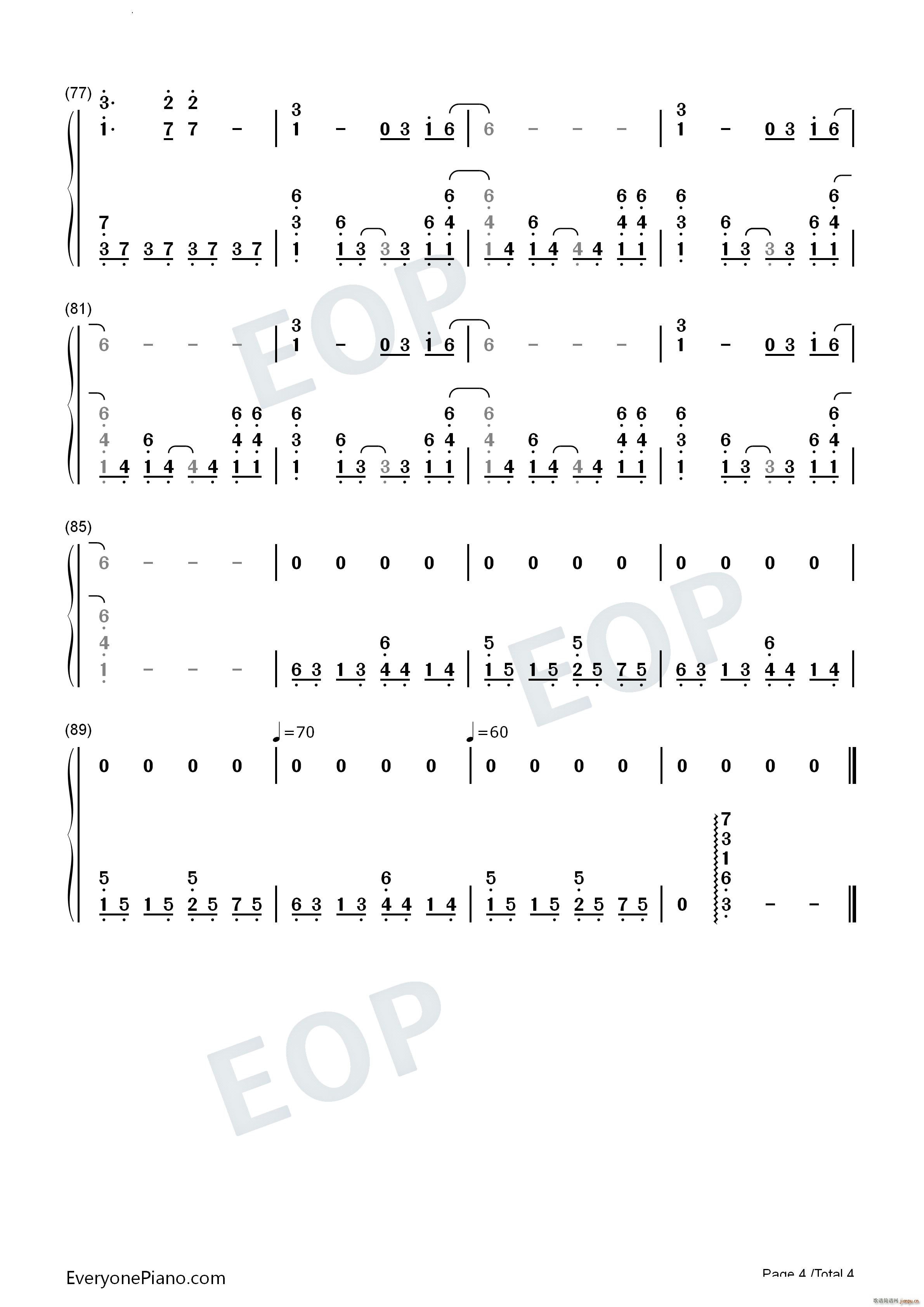 Promise 寂静岭2(钢琴谱)11