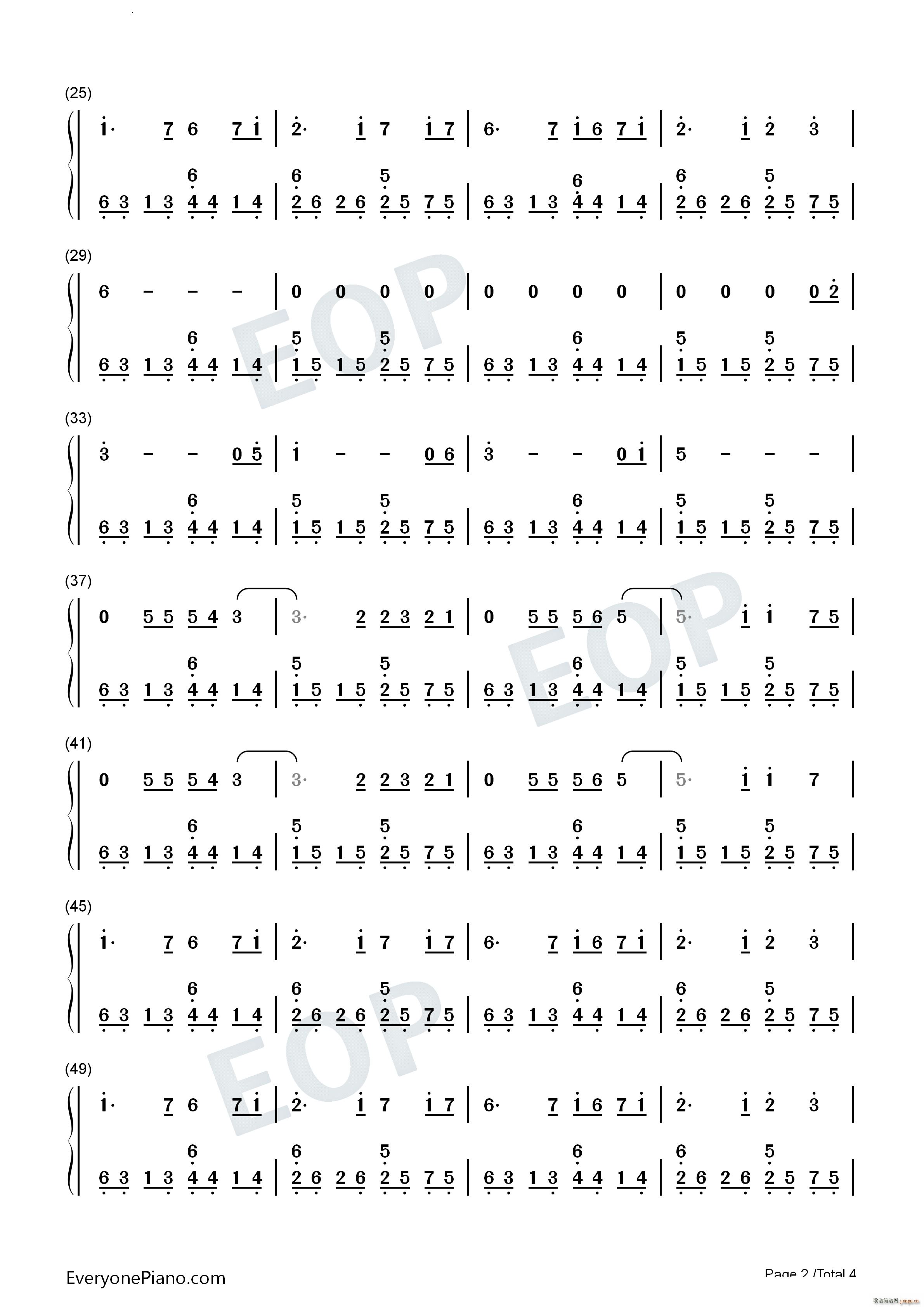 Promise 寂静岭2(钢琴谱)9