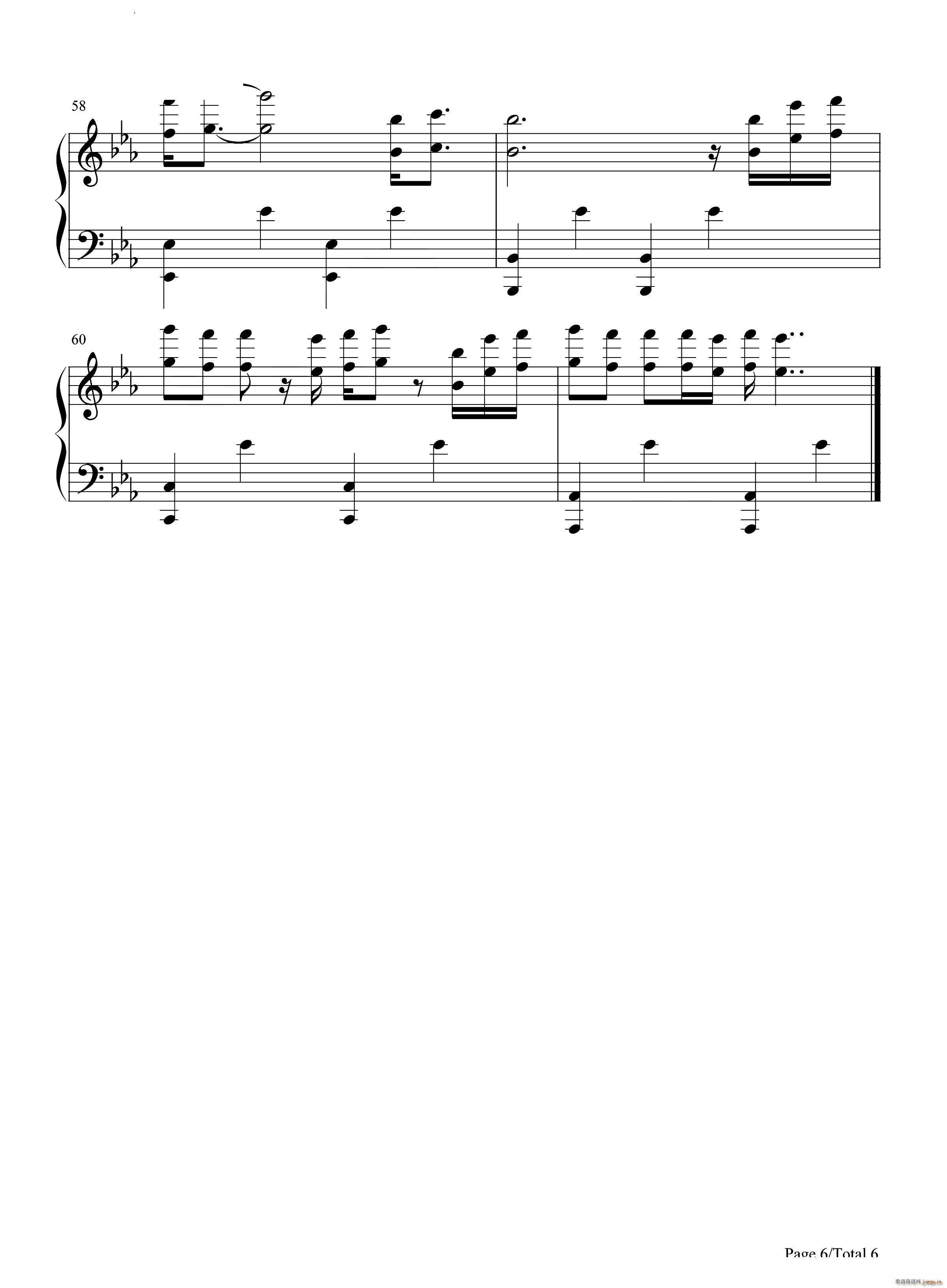 Epilogue Young Forever(钢琴谱)7