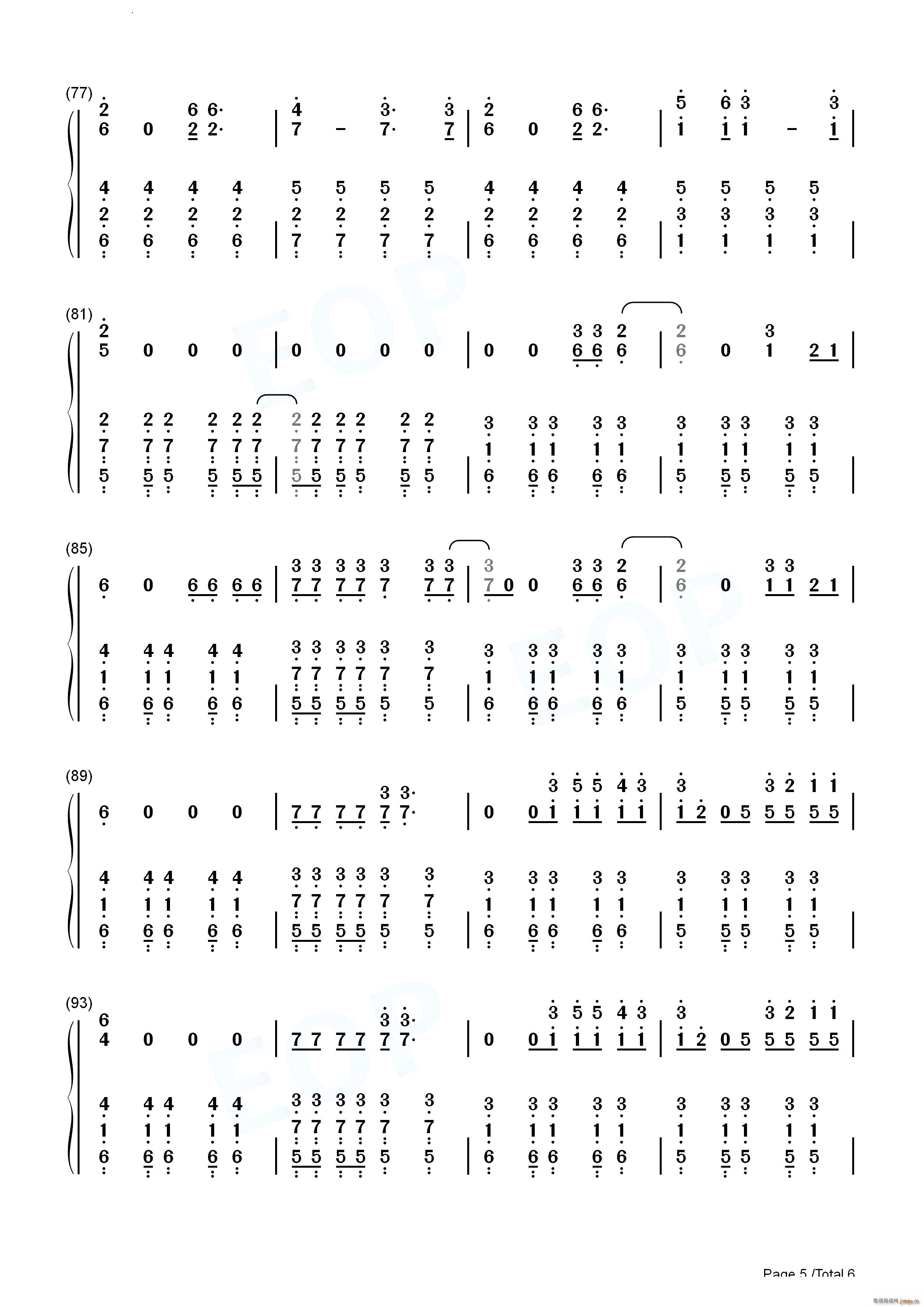 Cigarette Daydreams(钢琴谱)13