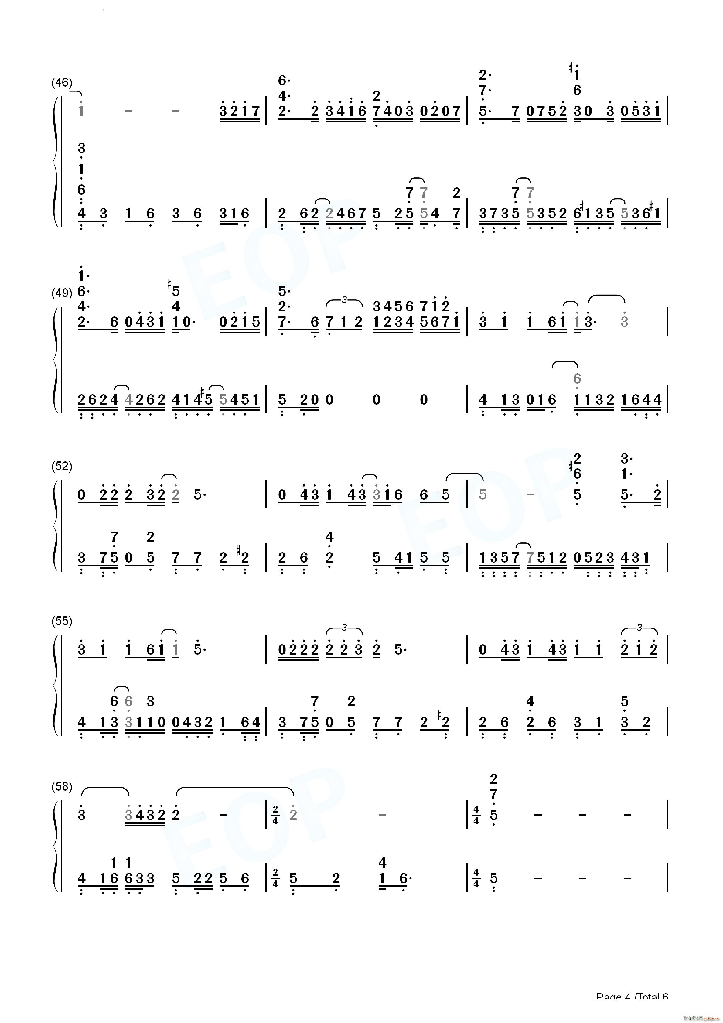 还是会寂寞抖音热歌(钢琴谱)14