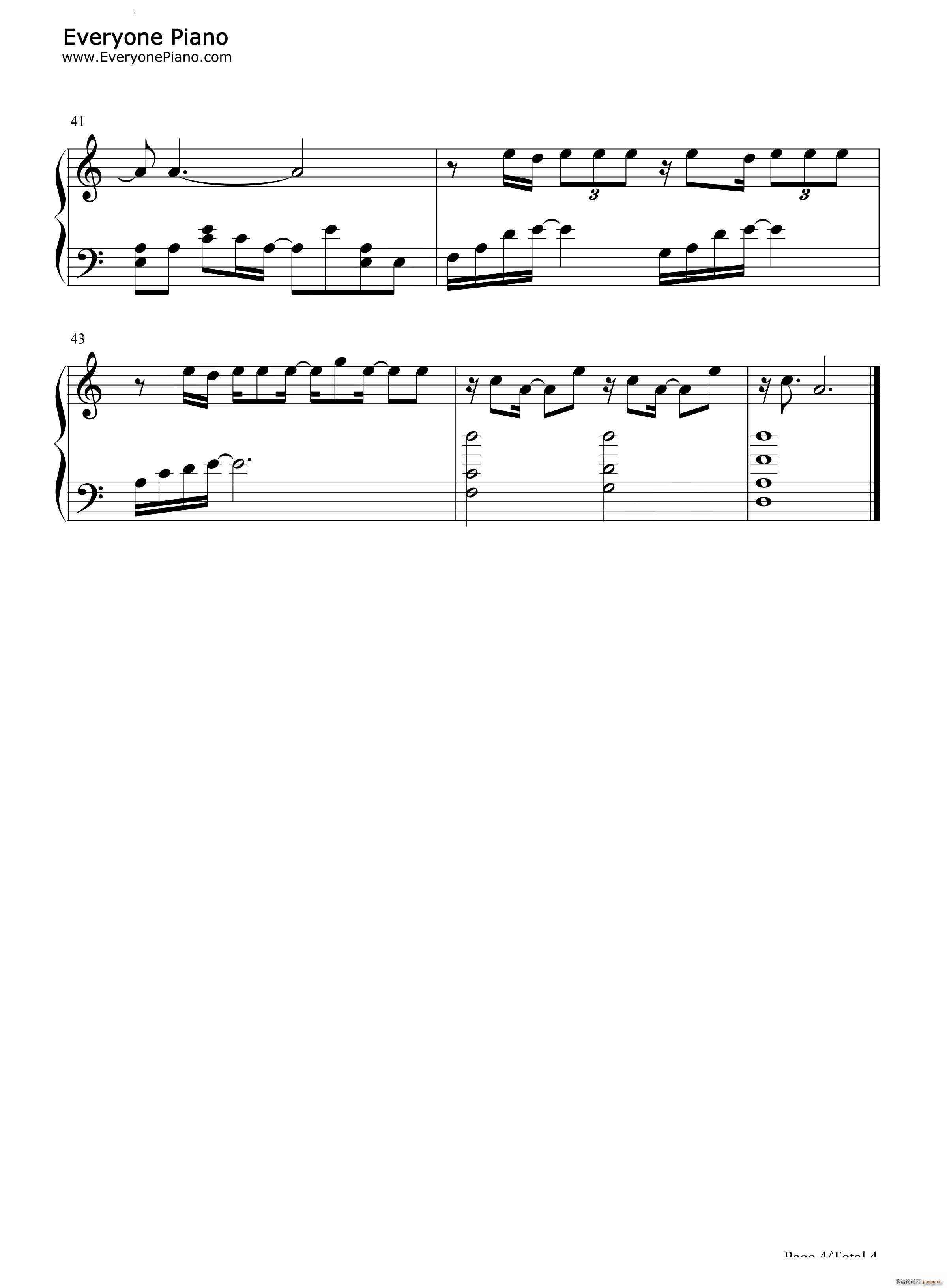 鸳鸯债纸嫁衣3(钢琴谱)5