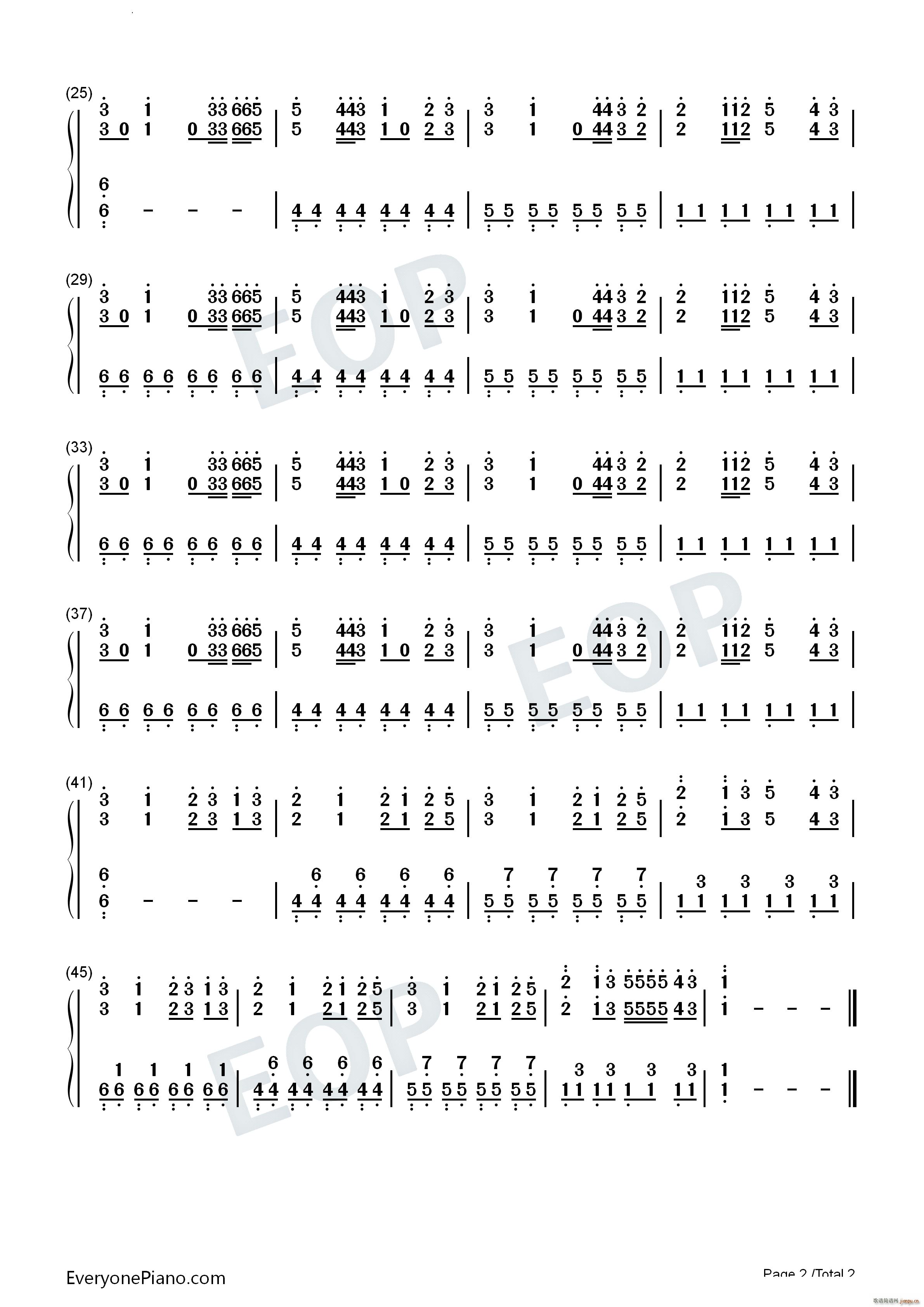 Back On Track(钢琴谱)6