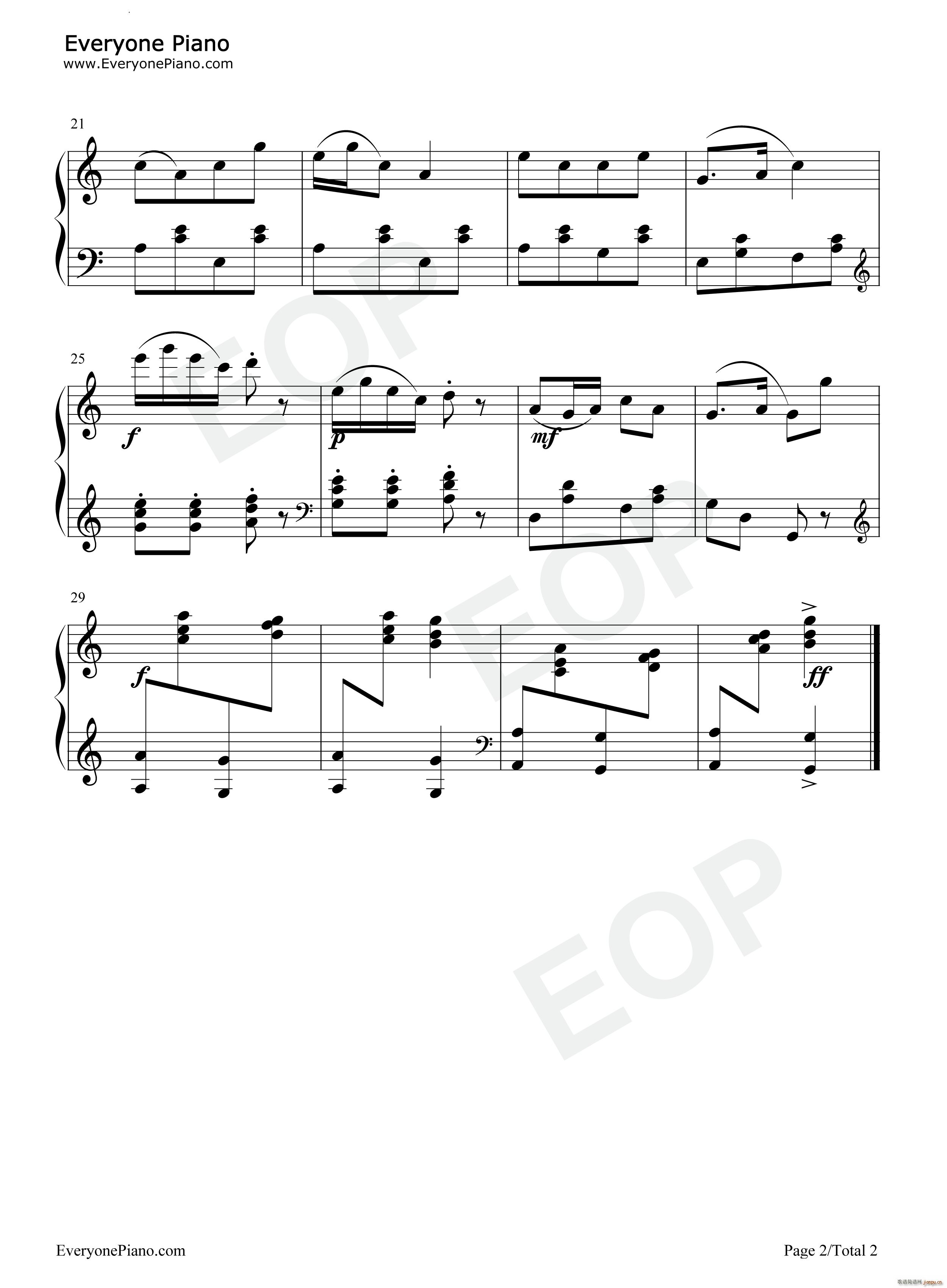 小拜年 New Years Greetings(钢琴谱)3