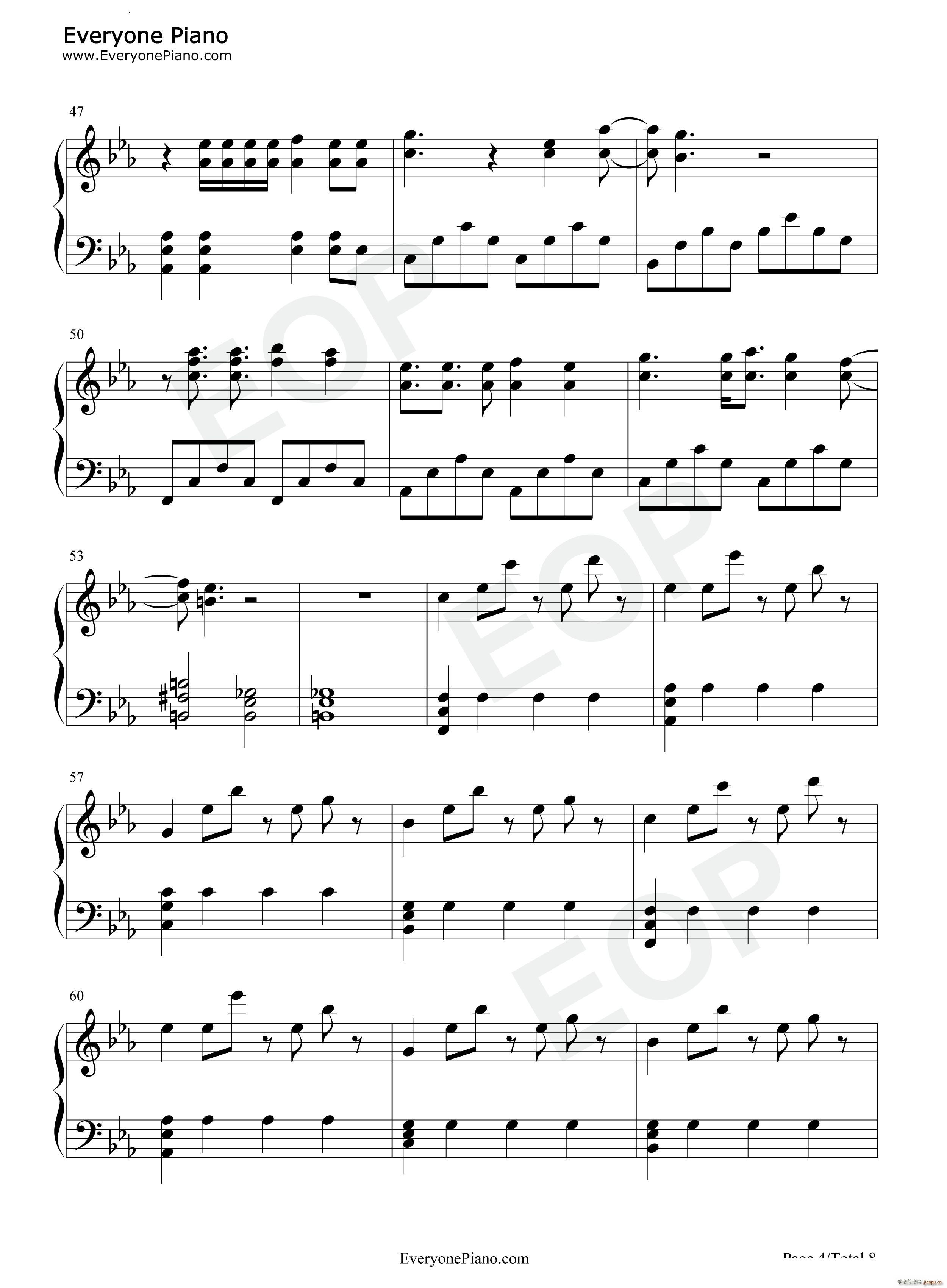 Enjoy the Silence(钢琴谱)5