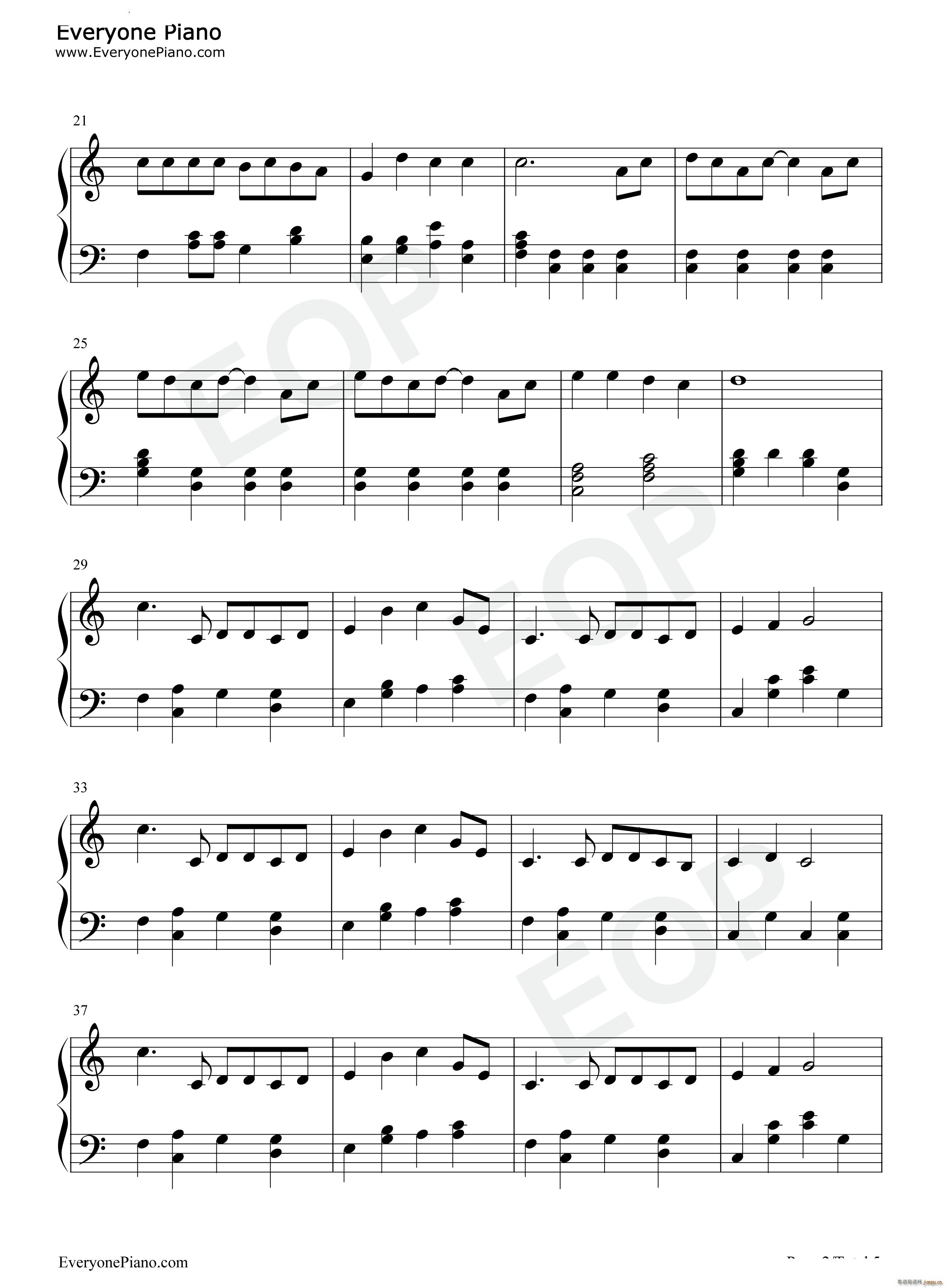 可愛くてごめん 这么可爱真是抱歉(钢琴谱)3