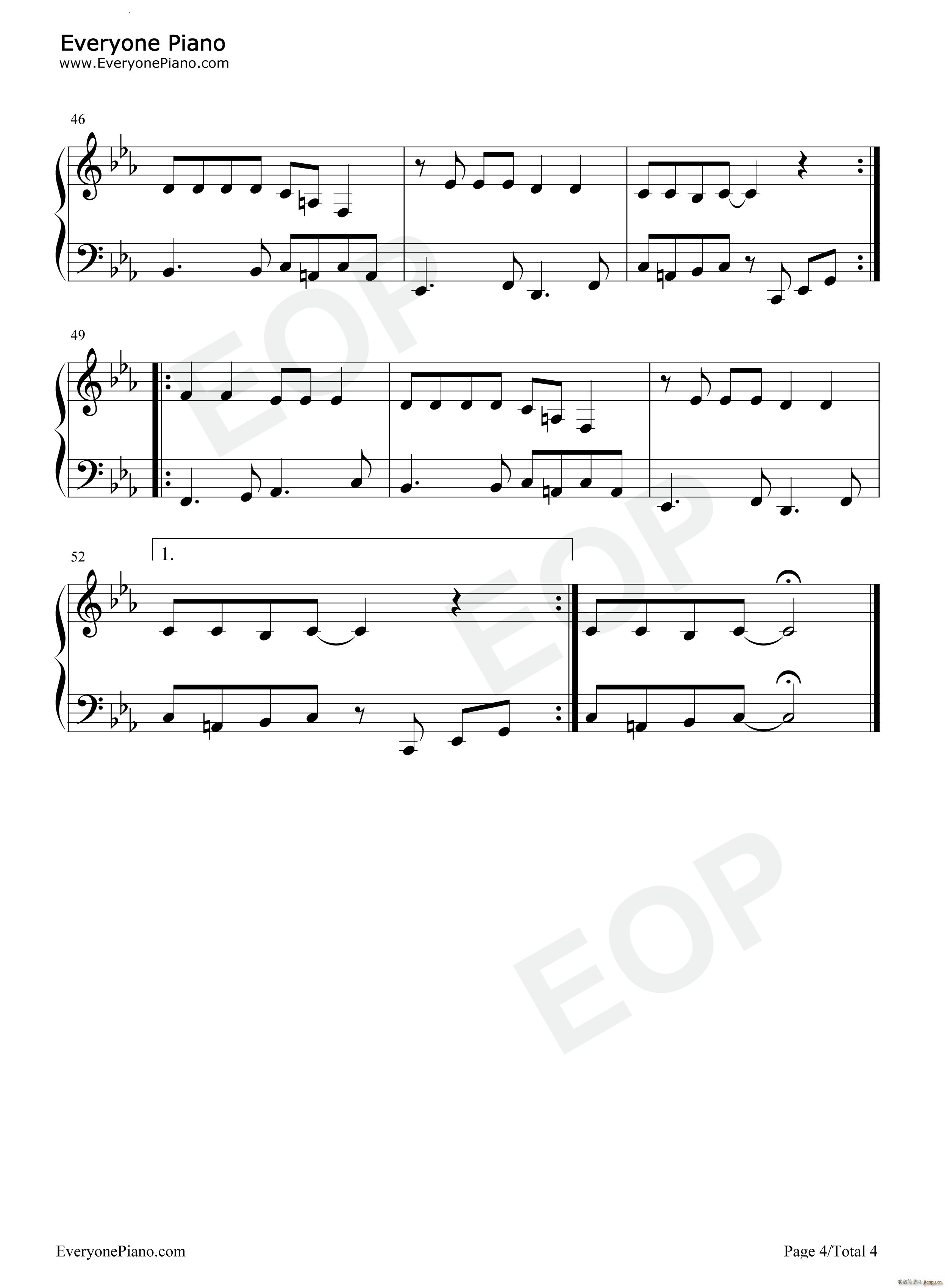 Rasputin拉斯普京(钢琴谱)5