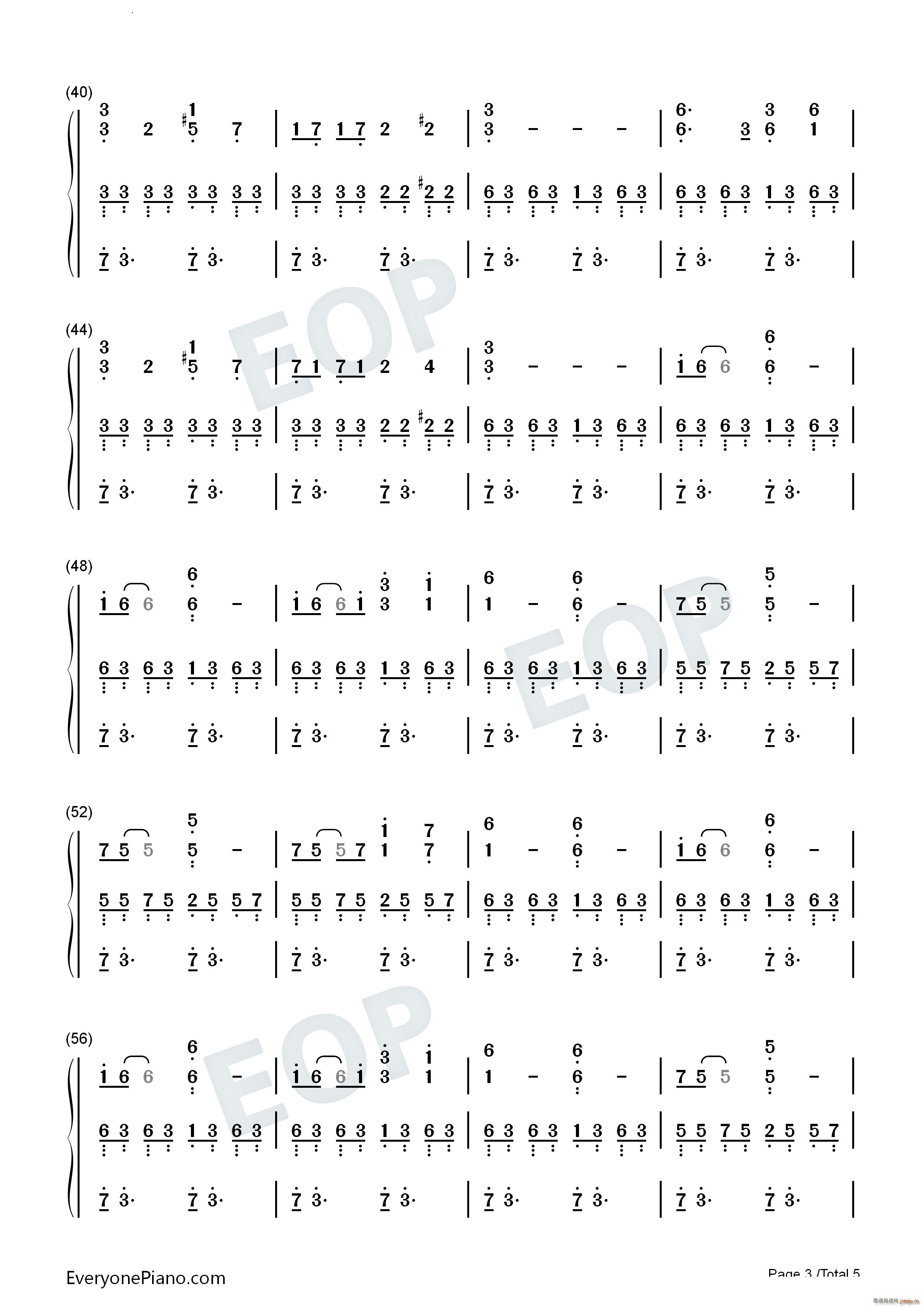 奥特曼与怪兽之歌(钢琴谱)13