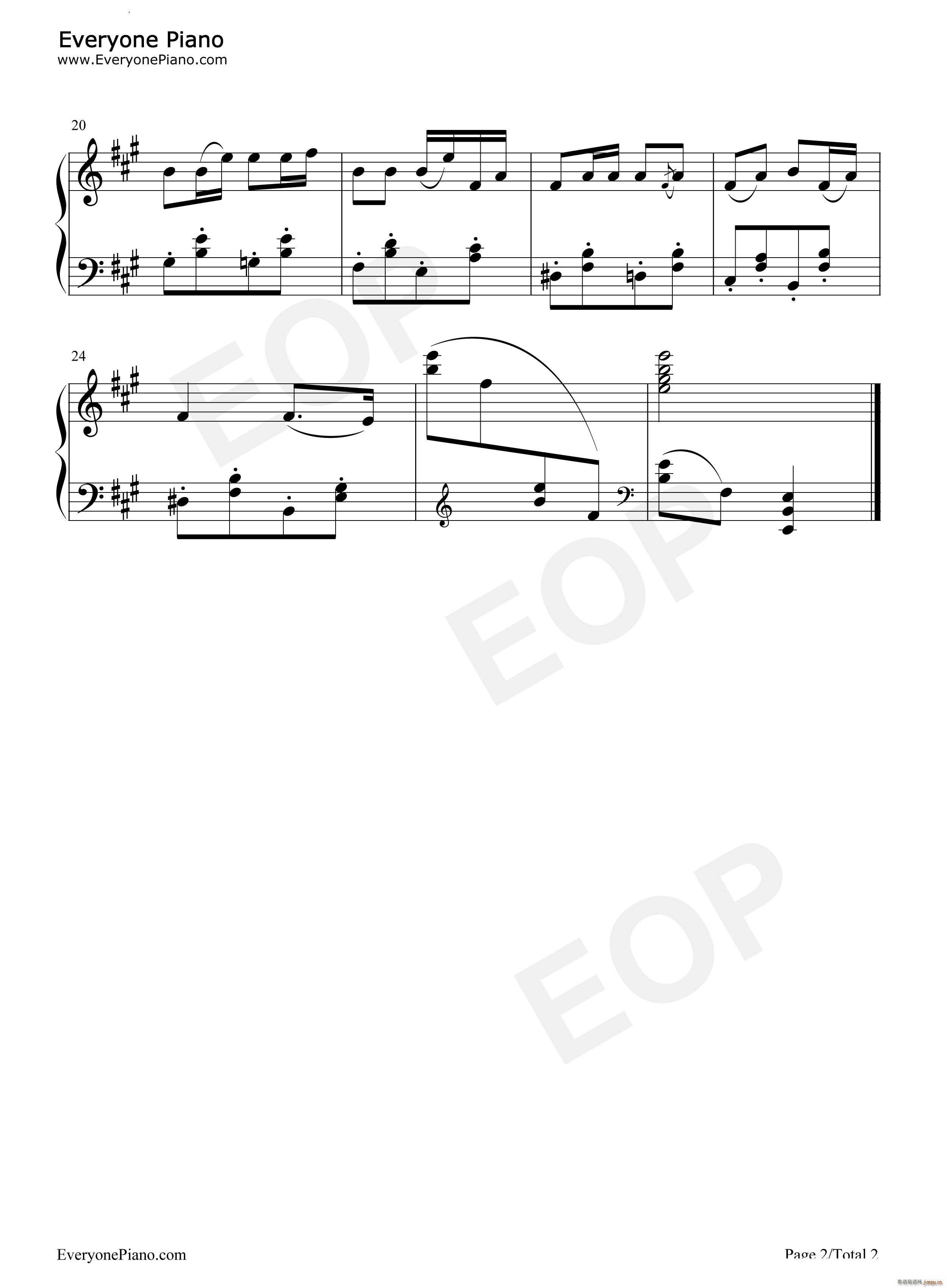 东海出太阳The Sun Rises from the East China Sea(钢琴谱)3