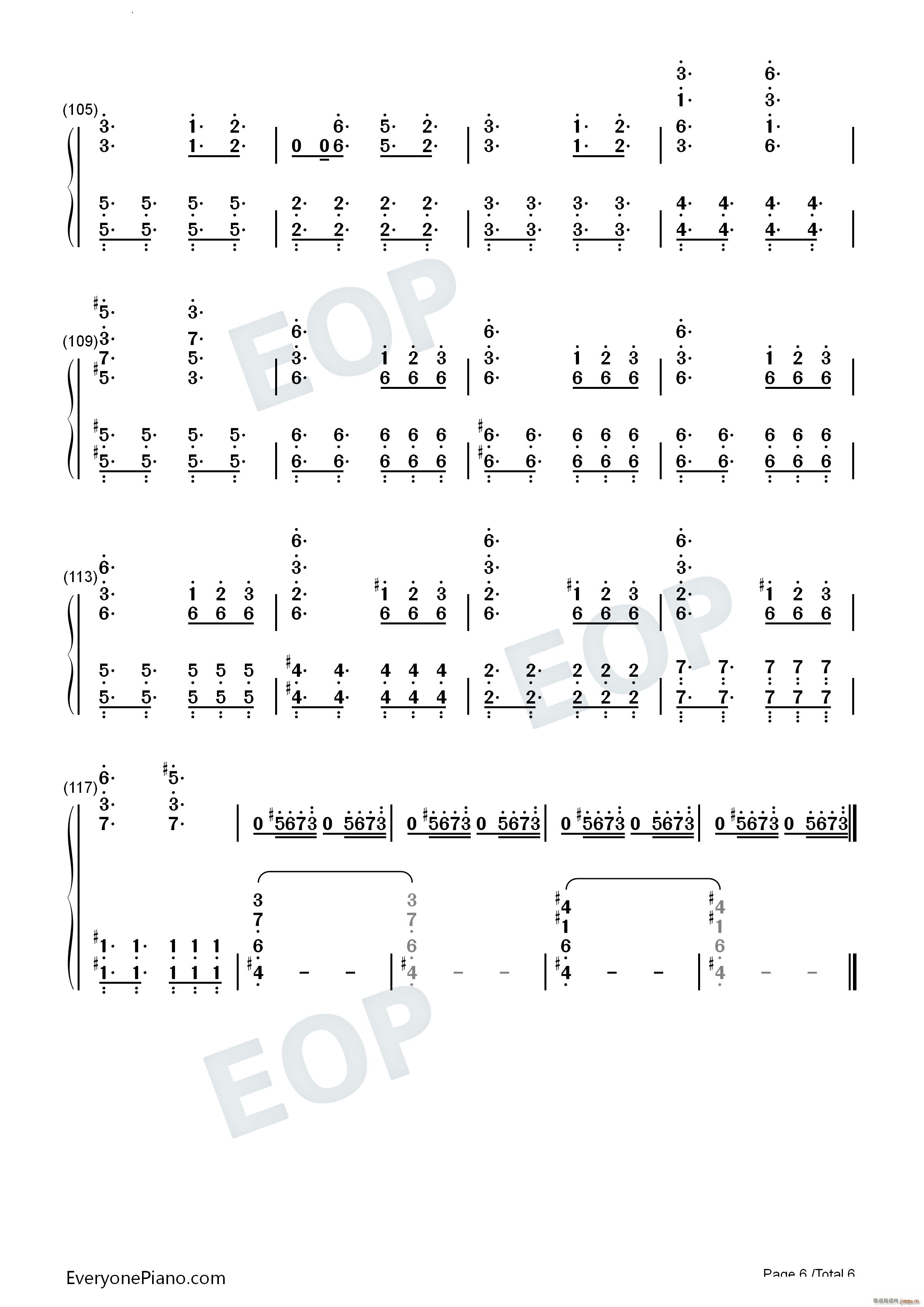 神よ その黄昏よTwilight of the Gods 焰之纹章 回声另一位英雄王BGM(钢琴谱)14