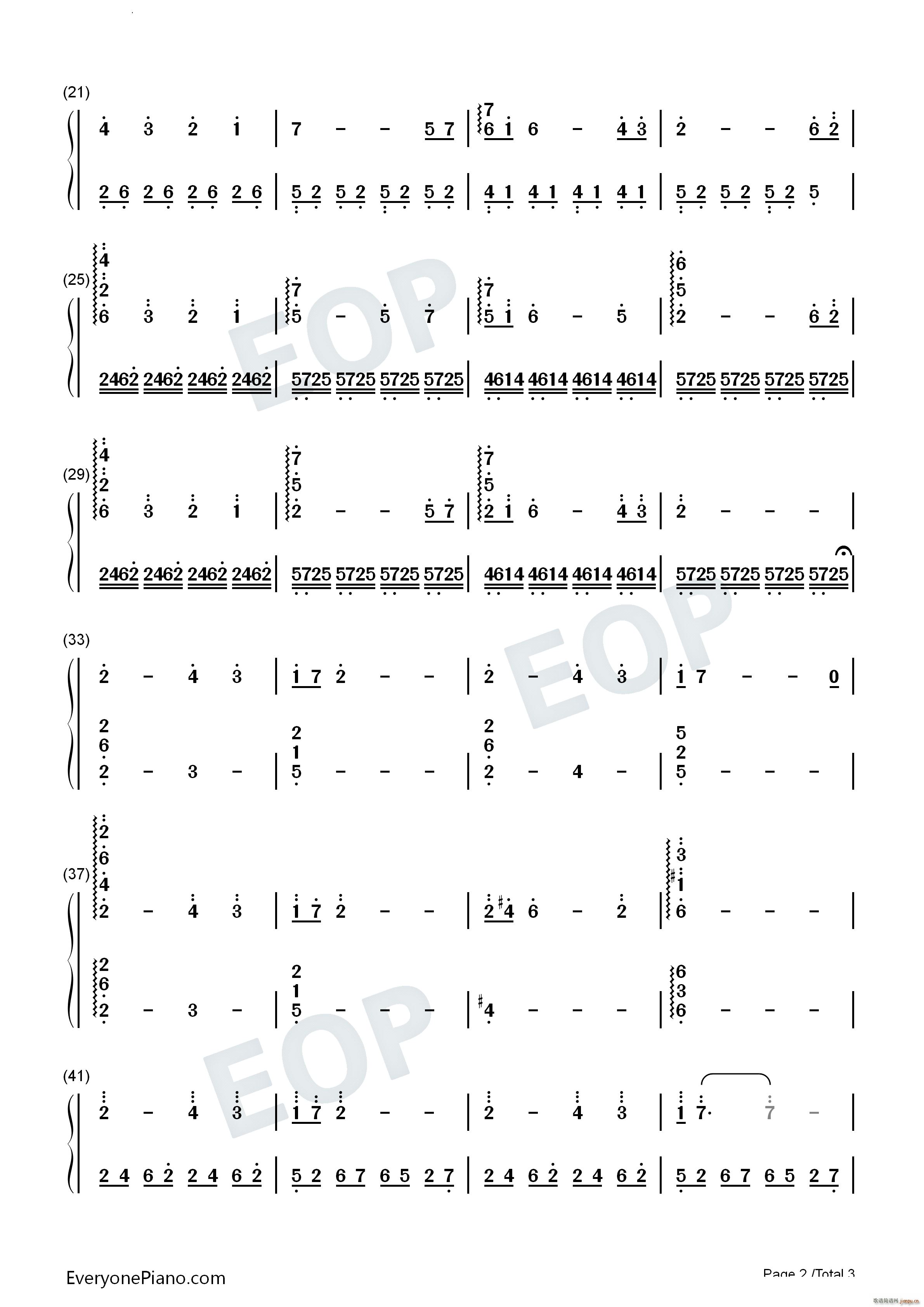 From Past to Present上古卷轴5天际BGM(钢琴谱)7