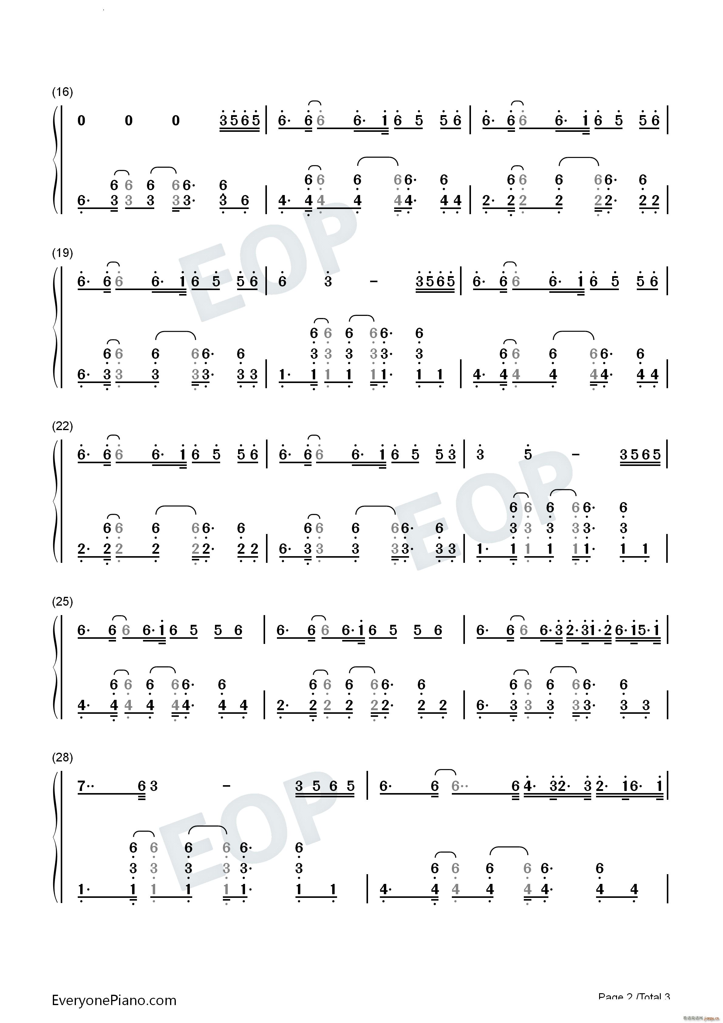 奥摩斯港(钢琴谱)7