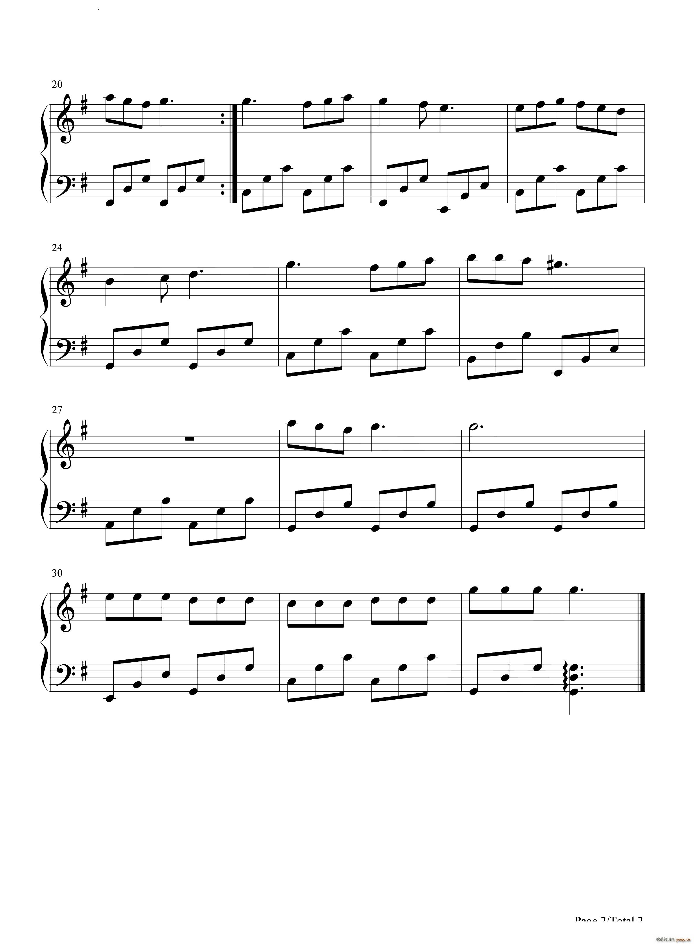 缤纷的彩虹逗逗迪迪爱探险ED(钢琴谱)3