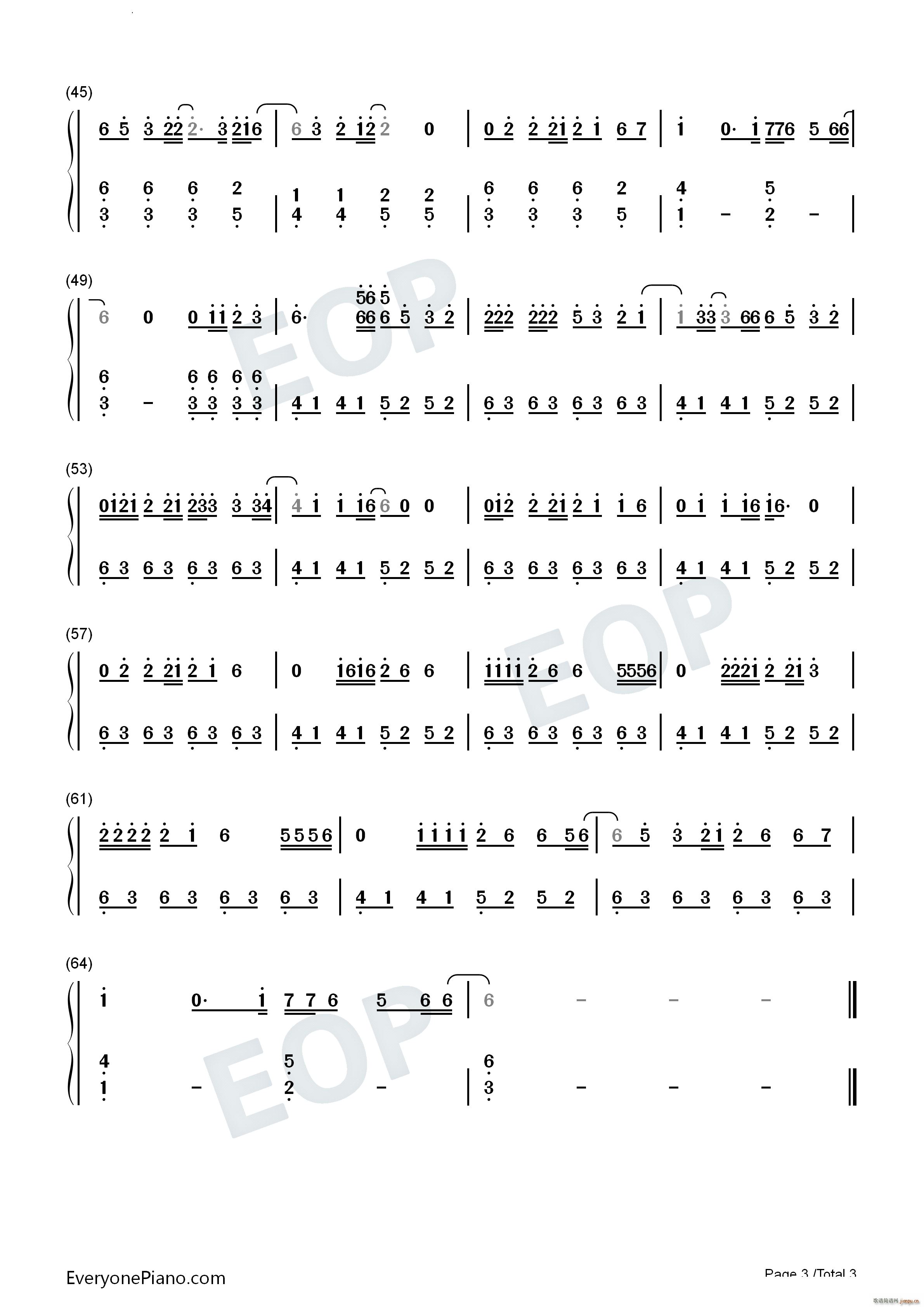 That Girl(钢琴谱)9