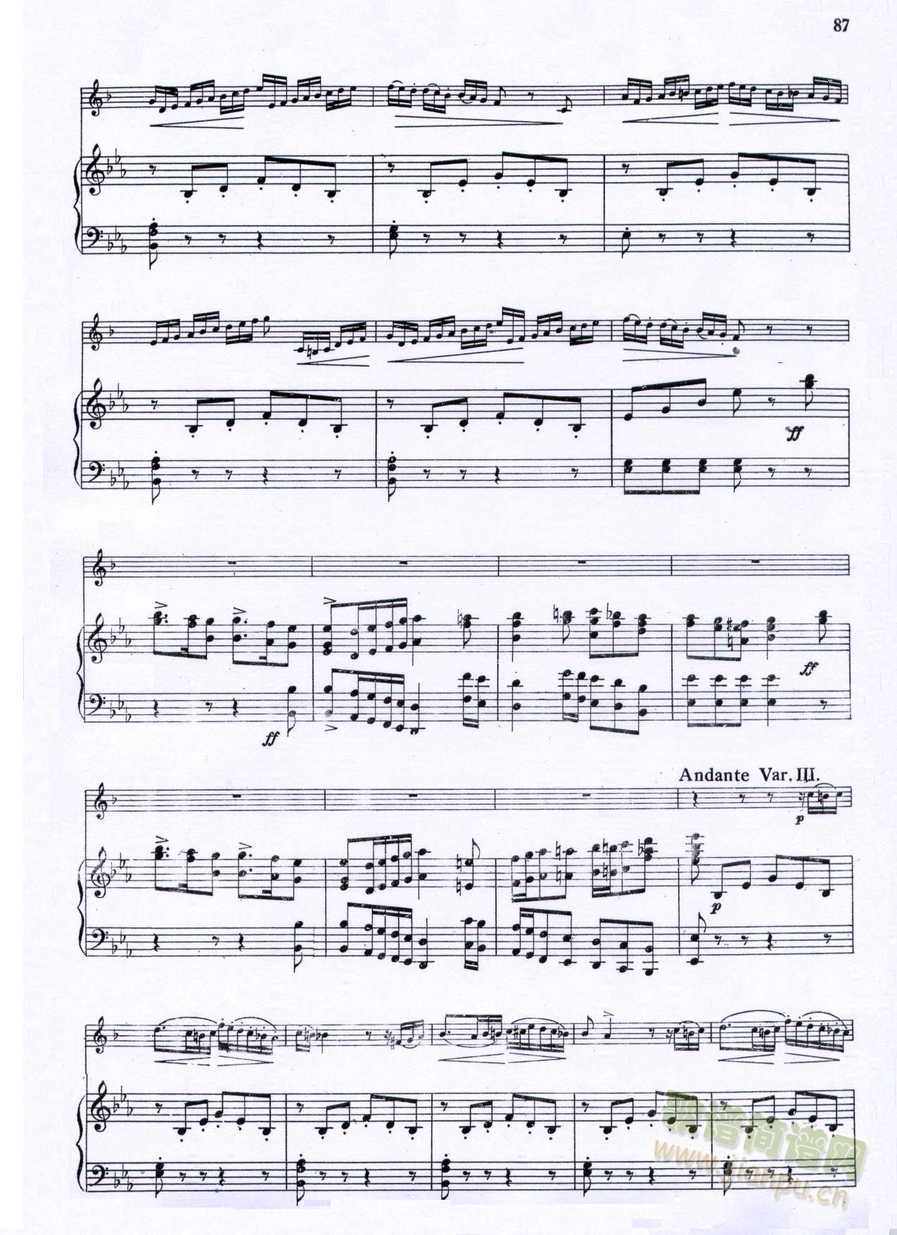 威尼斯狂欢节幻想变奏曲+钢琴伴奏(钢琴谱)3