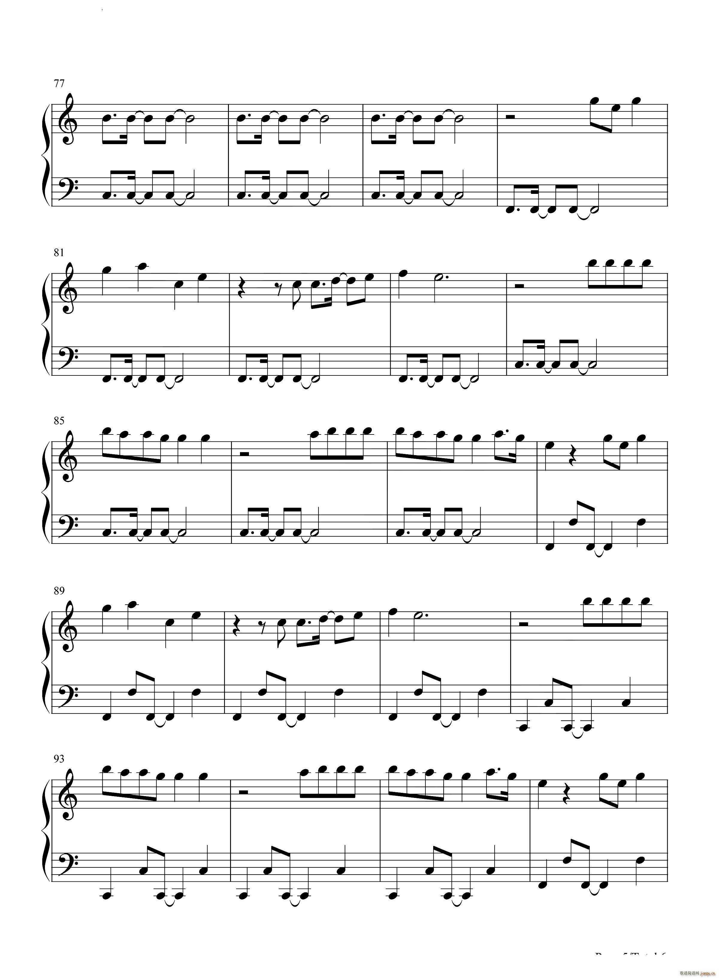 Satellite(钢琴谱)6