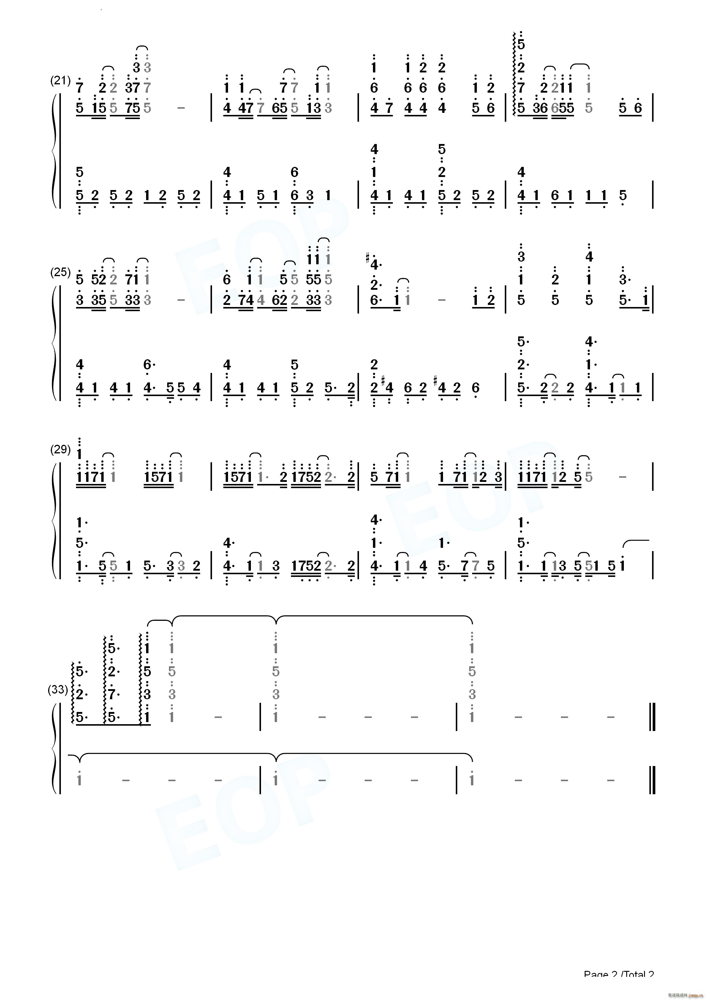 ROMA KiRA浪漫杀手OP(钢琴谱)6