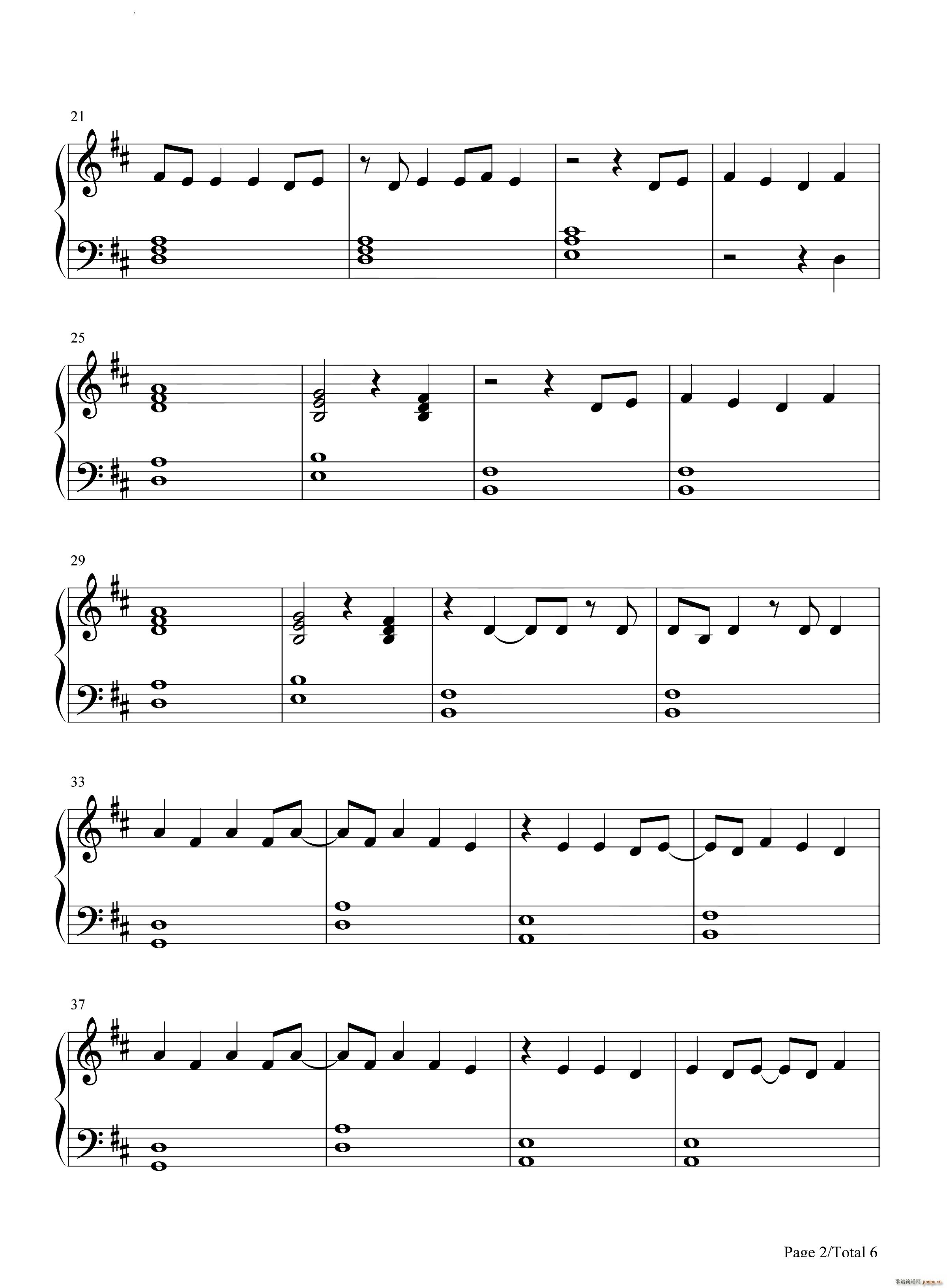 This Is Gospel简单钢琴版(钢琴谱)3