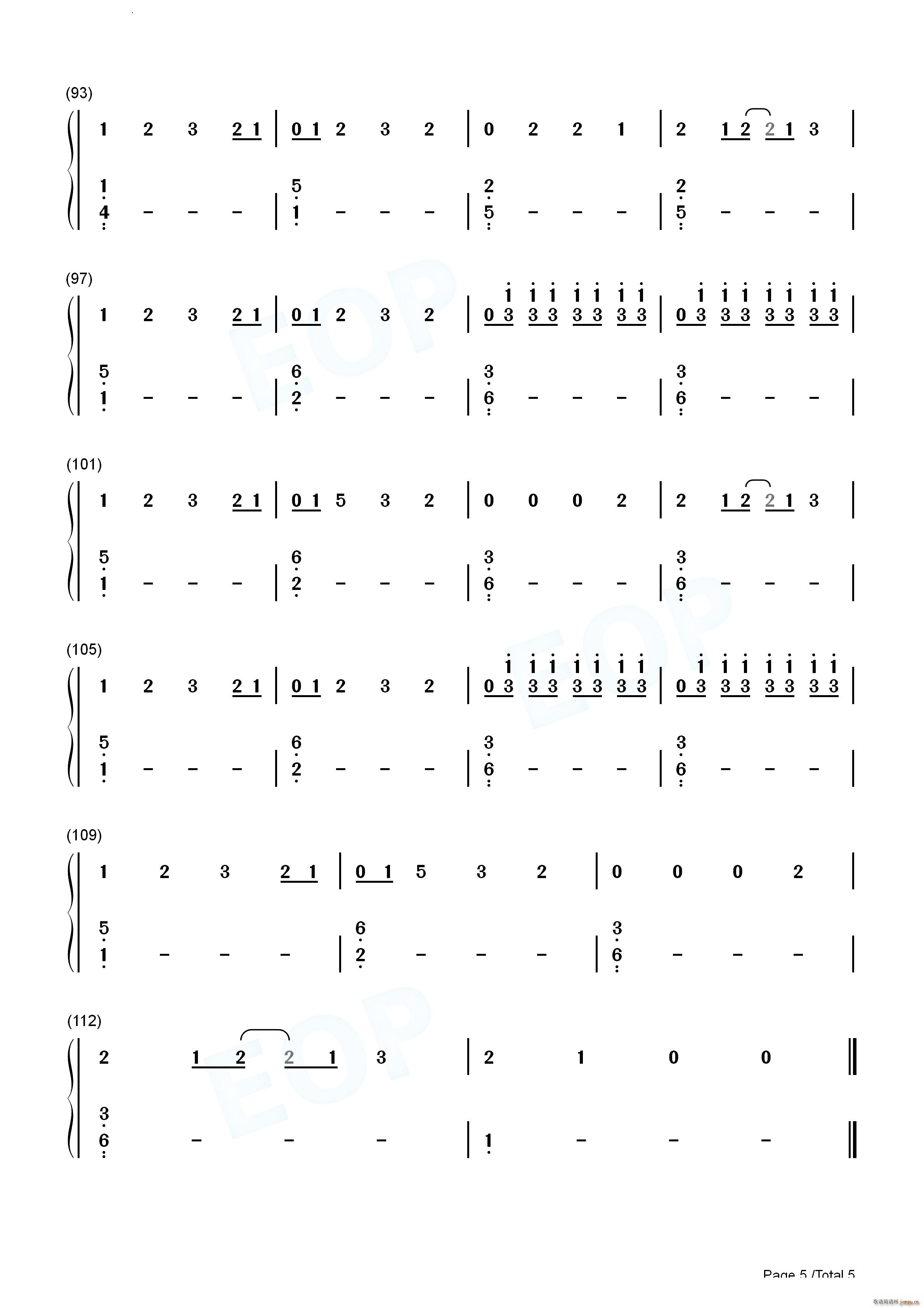 This Is Gospe简单钢琴版(钢琴谱)12