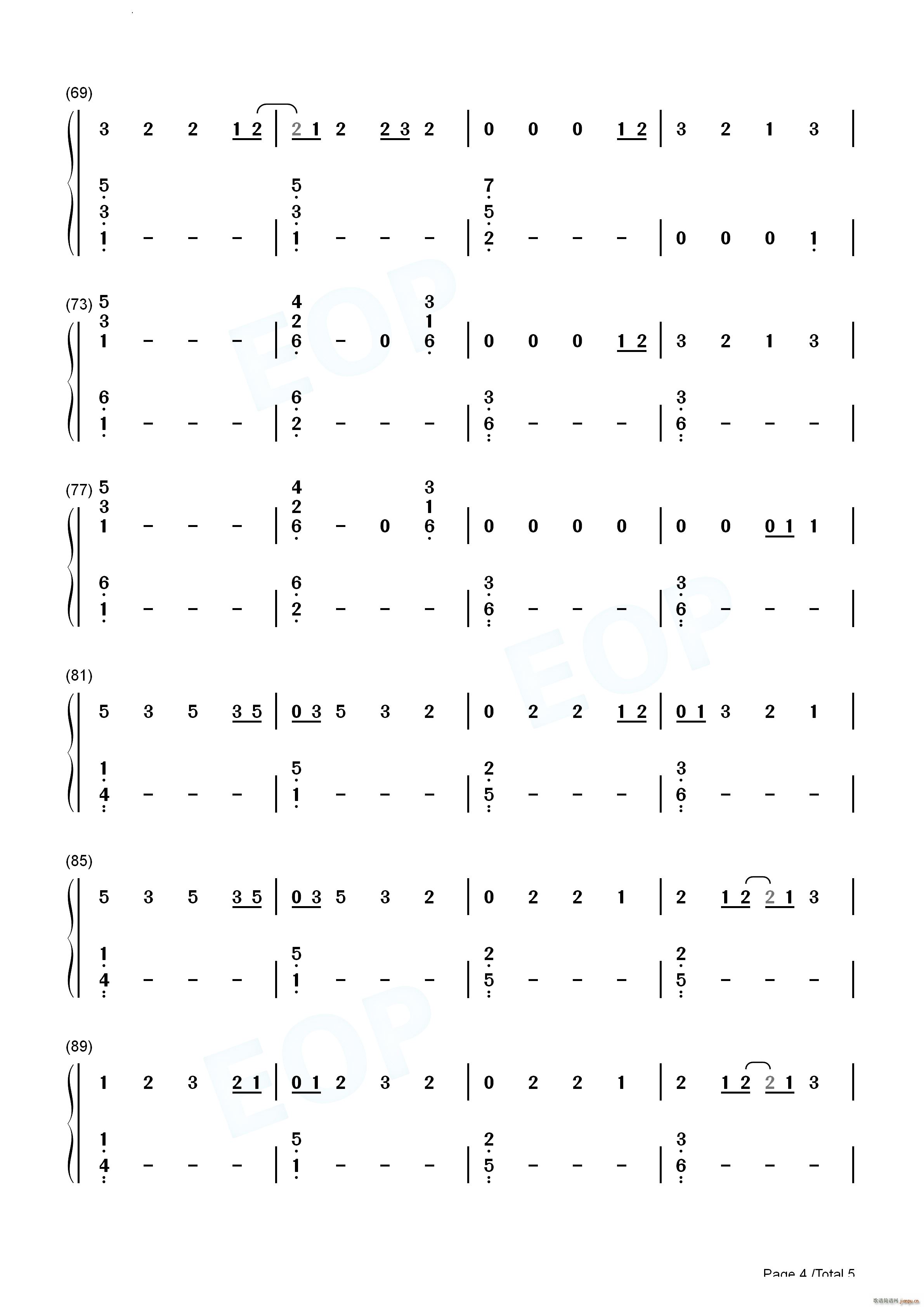 This Is Gospe简单钢琴版(钢琴谱)11